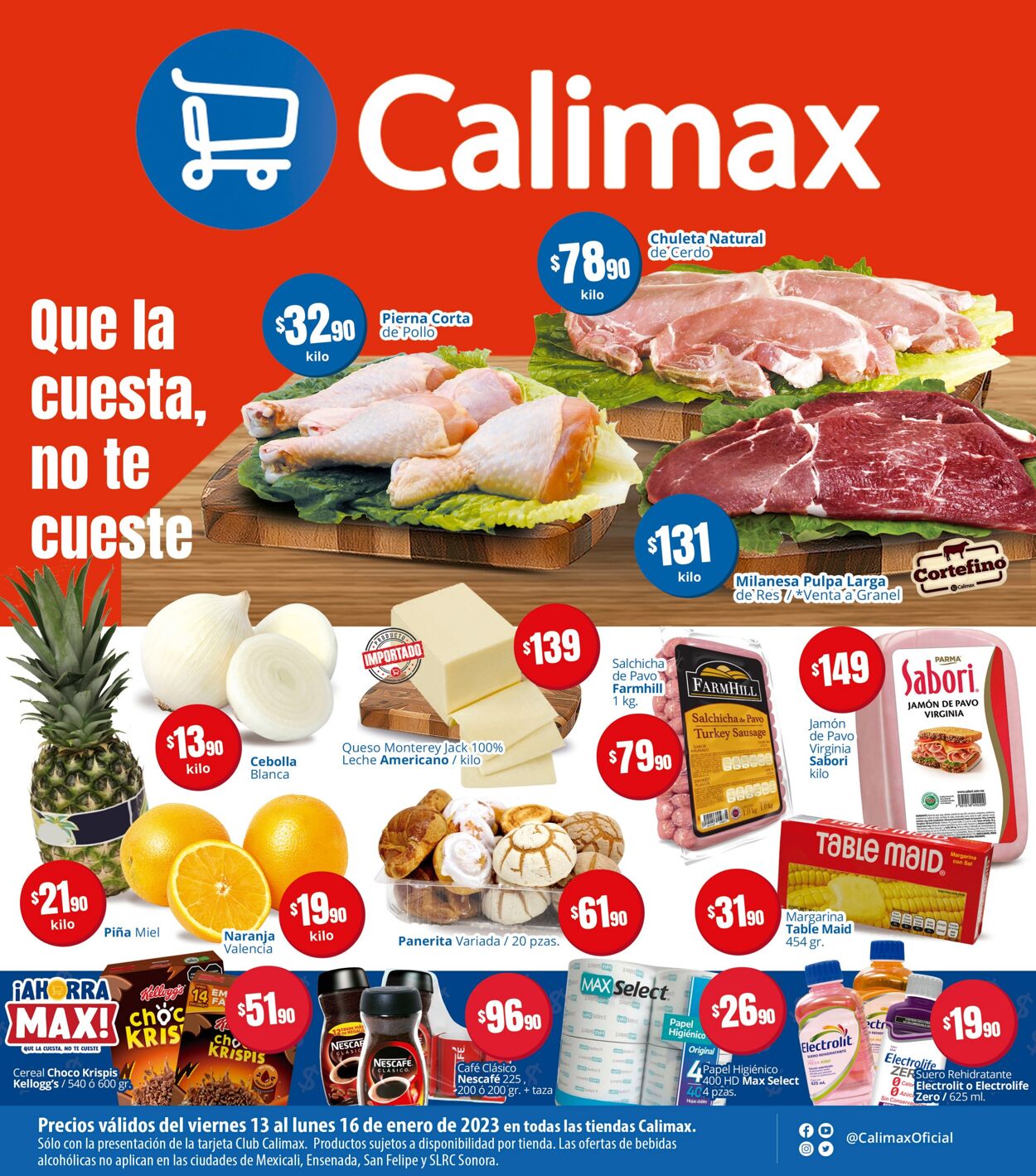 Catálogo Calimax 13.01.2023 - 19.01.2023