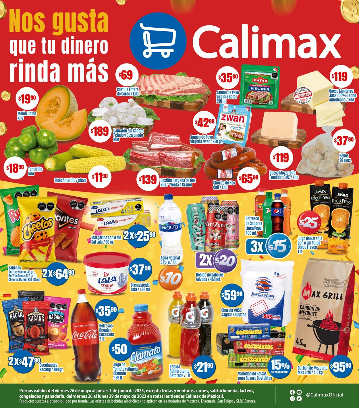 Catálogo Calimax 26.05.2023 - 01.06.2023