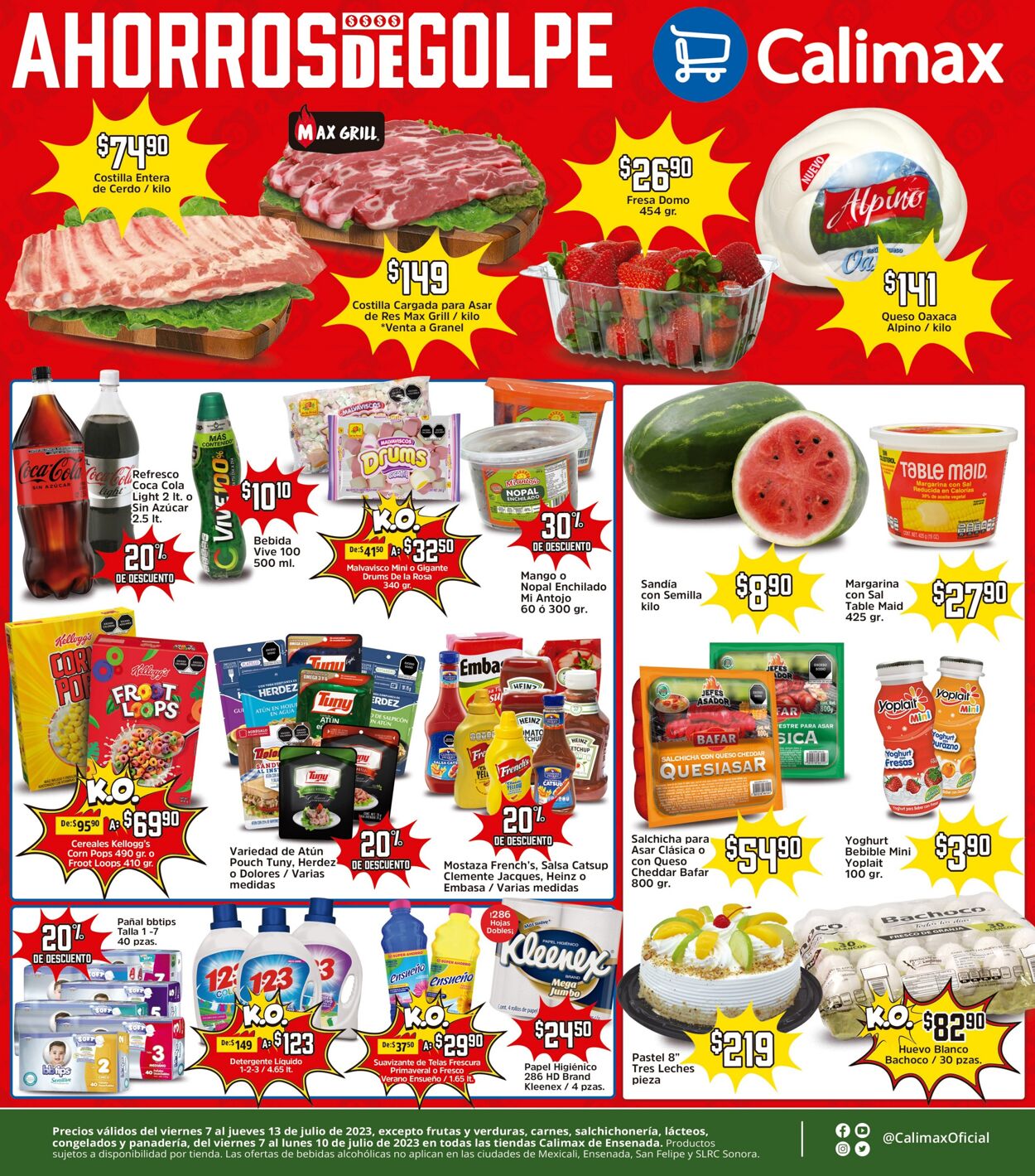 Catálogo Calimax 07.07.2023 - 13.07.2023