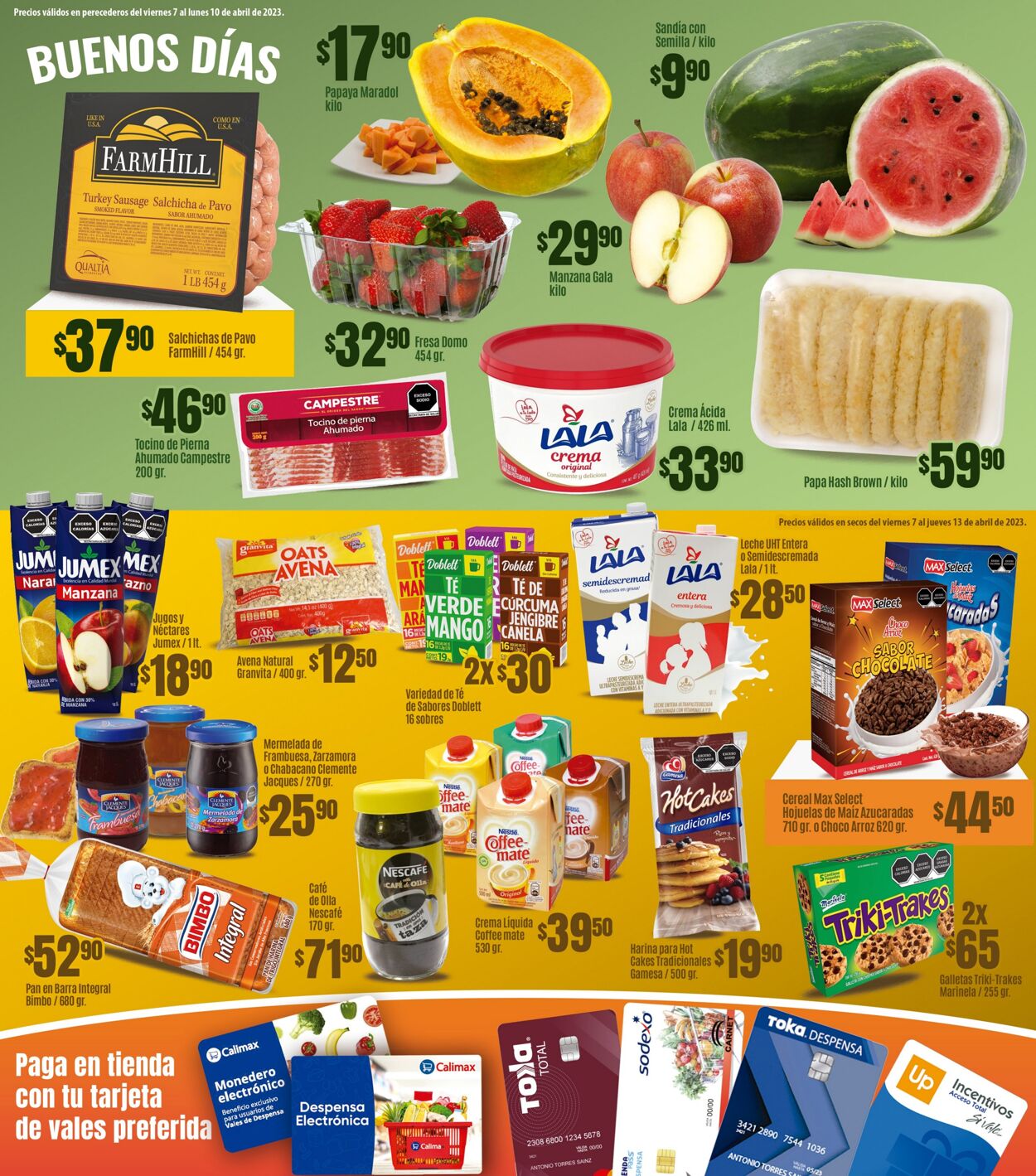 Catálogo Calimax 07.04.2023 - 13.04.2023