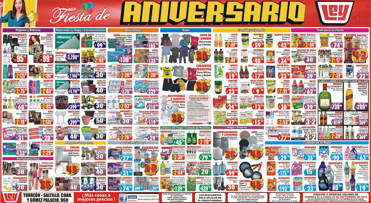 Catálogo Casa Ley 25.09.2023 - 01.10.2023