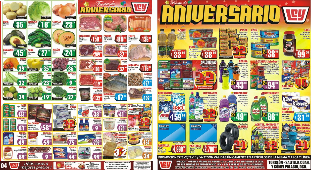 Catálogo Casa Ley 25.09.2023 - 01.10.2023