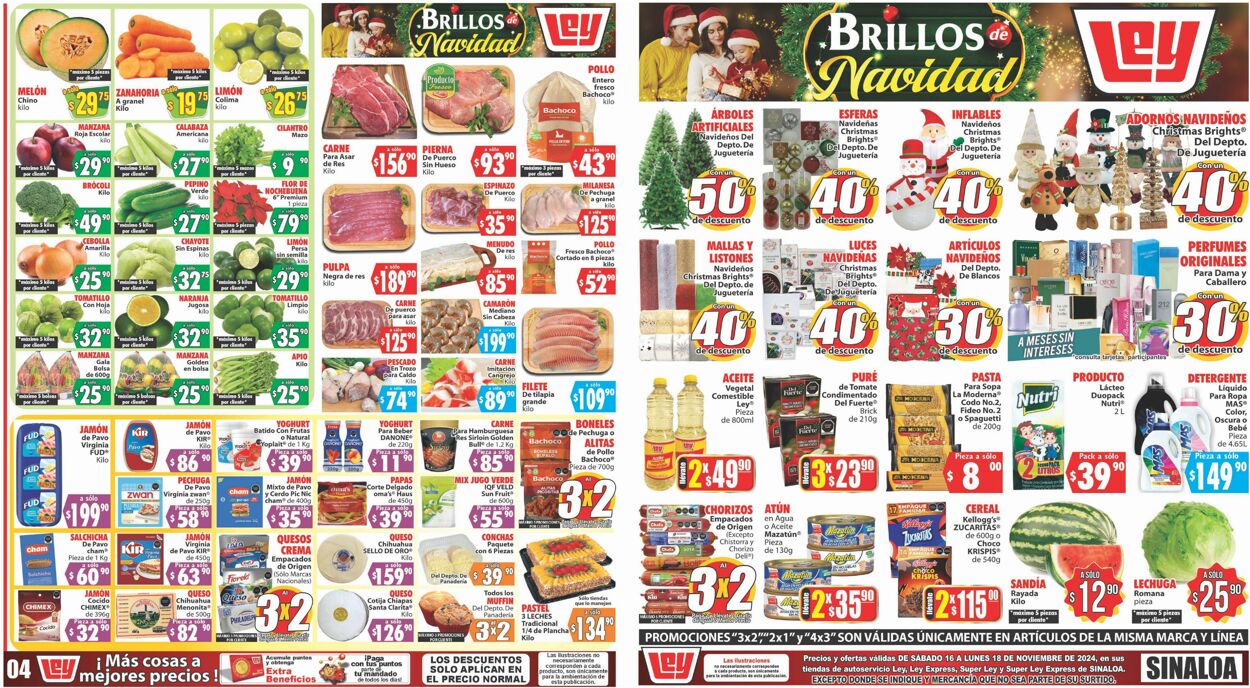 Catálogo Casa Ley - Casa Ley - Ofertas Sinaloa - Page 1 18 nov., 2024 - 24 nov., 2024