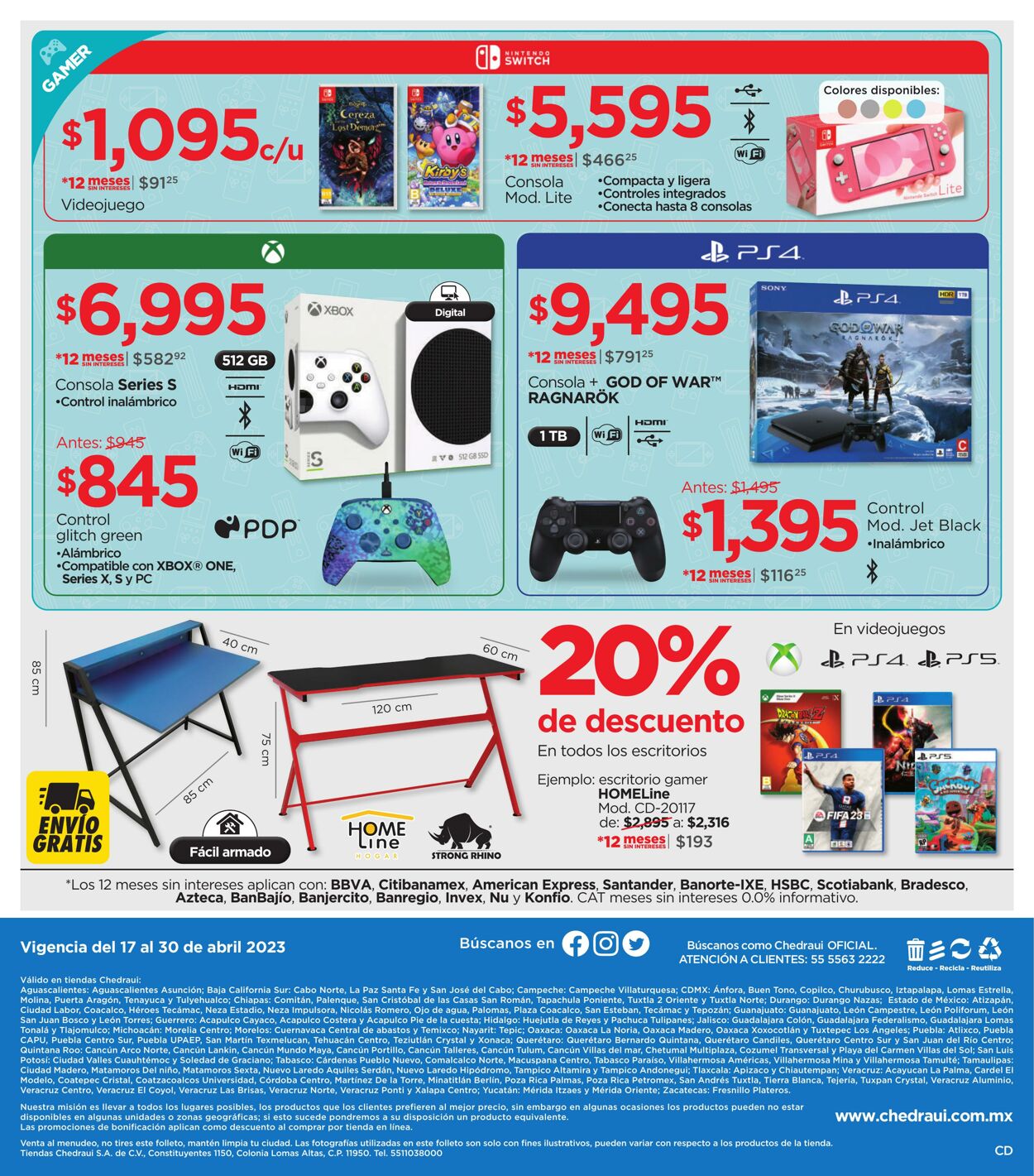 Catálogo Chedraui 17.04.2023 - 30.04.2023