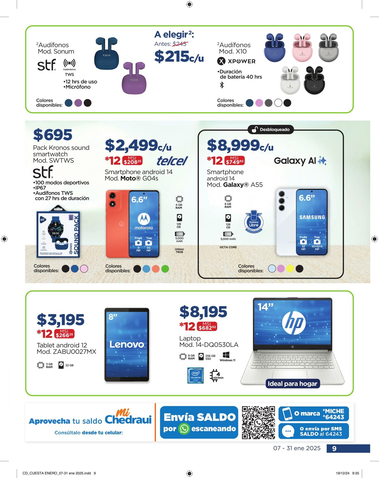 Catálogo Chedraui 09.01.2025 - 23.01.2025