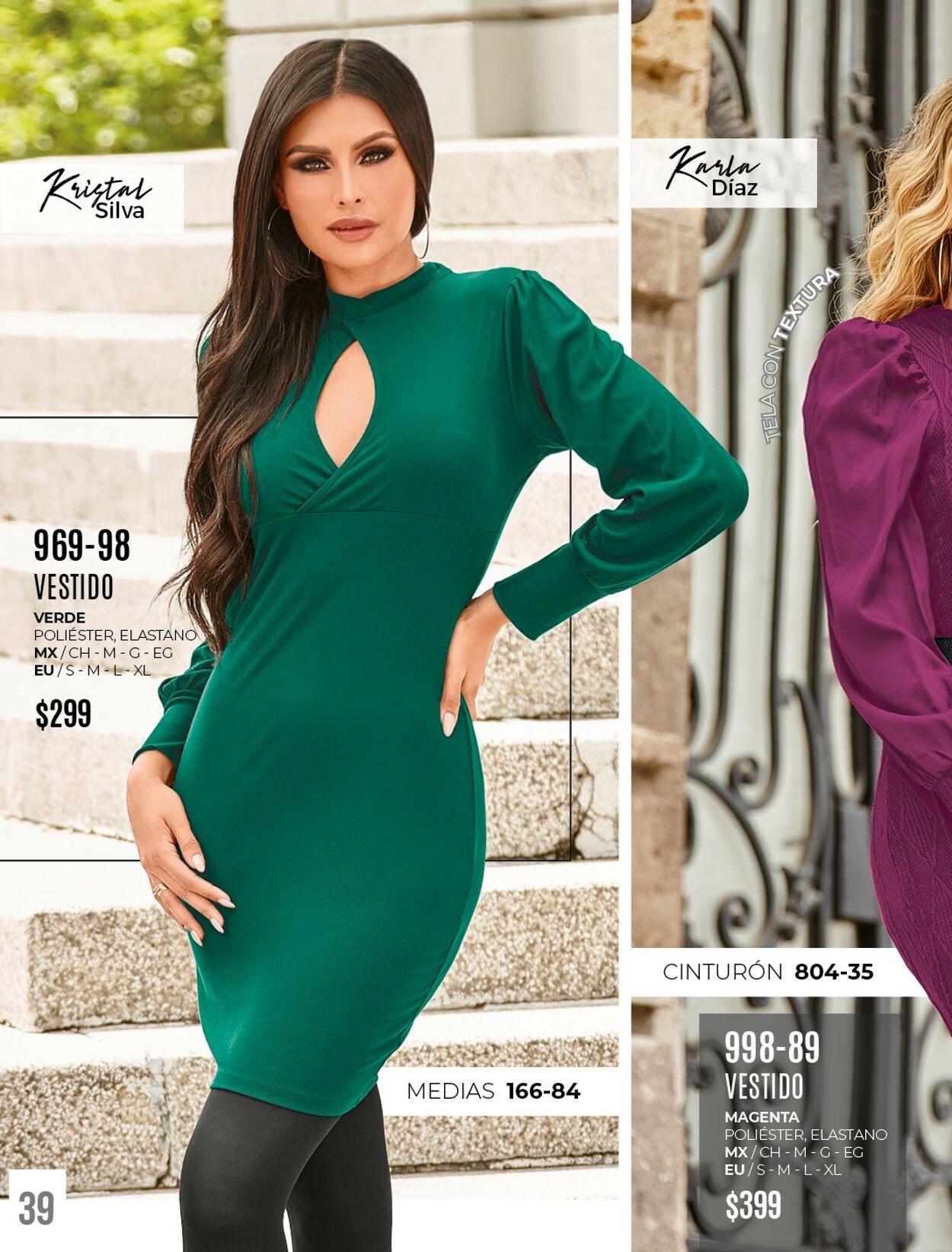 Vestido best sale verde cklass