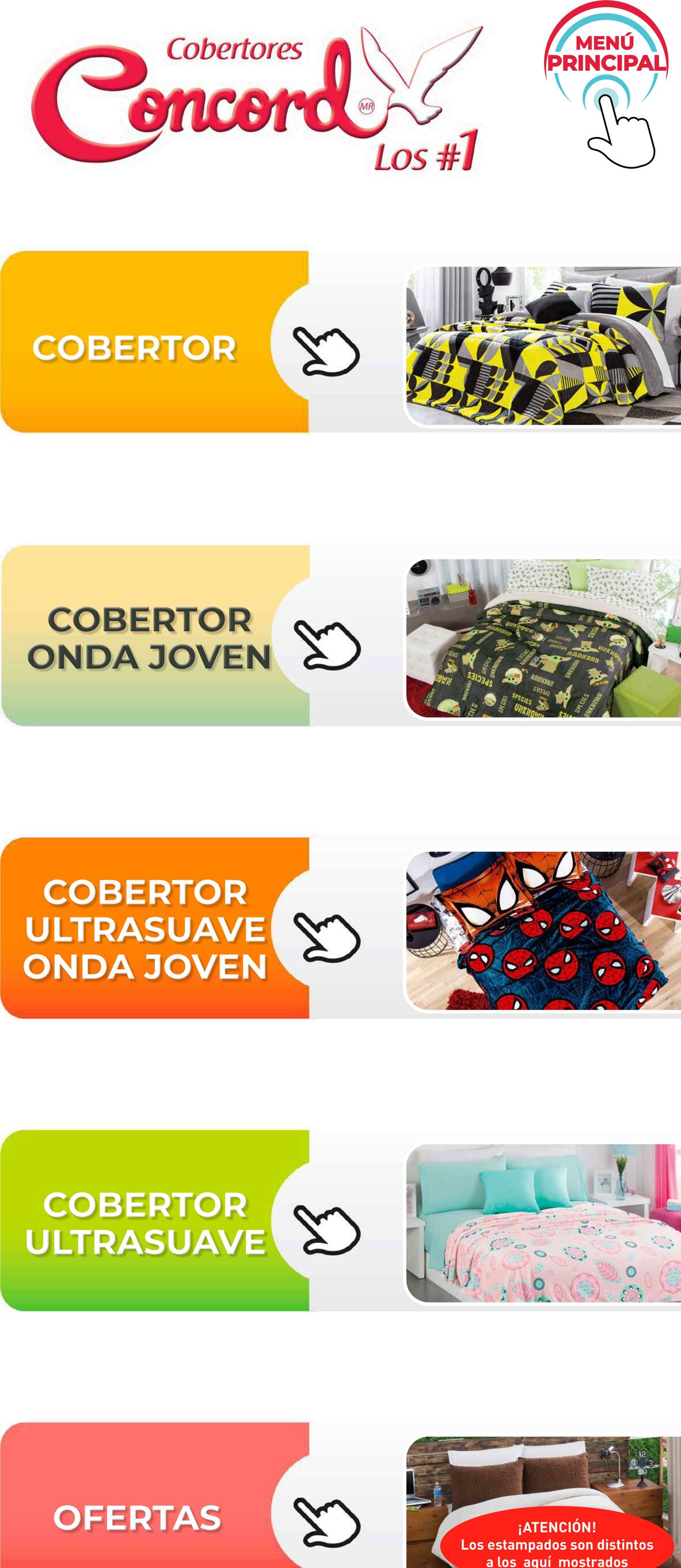 Catálogo Colchas Concord 01.07.2021 - 15.08.2021