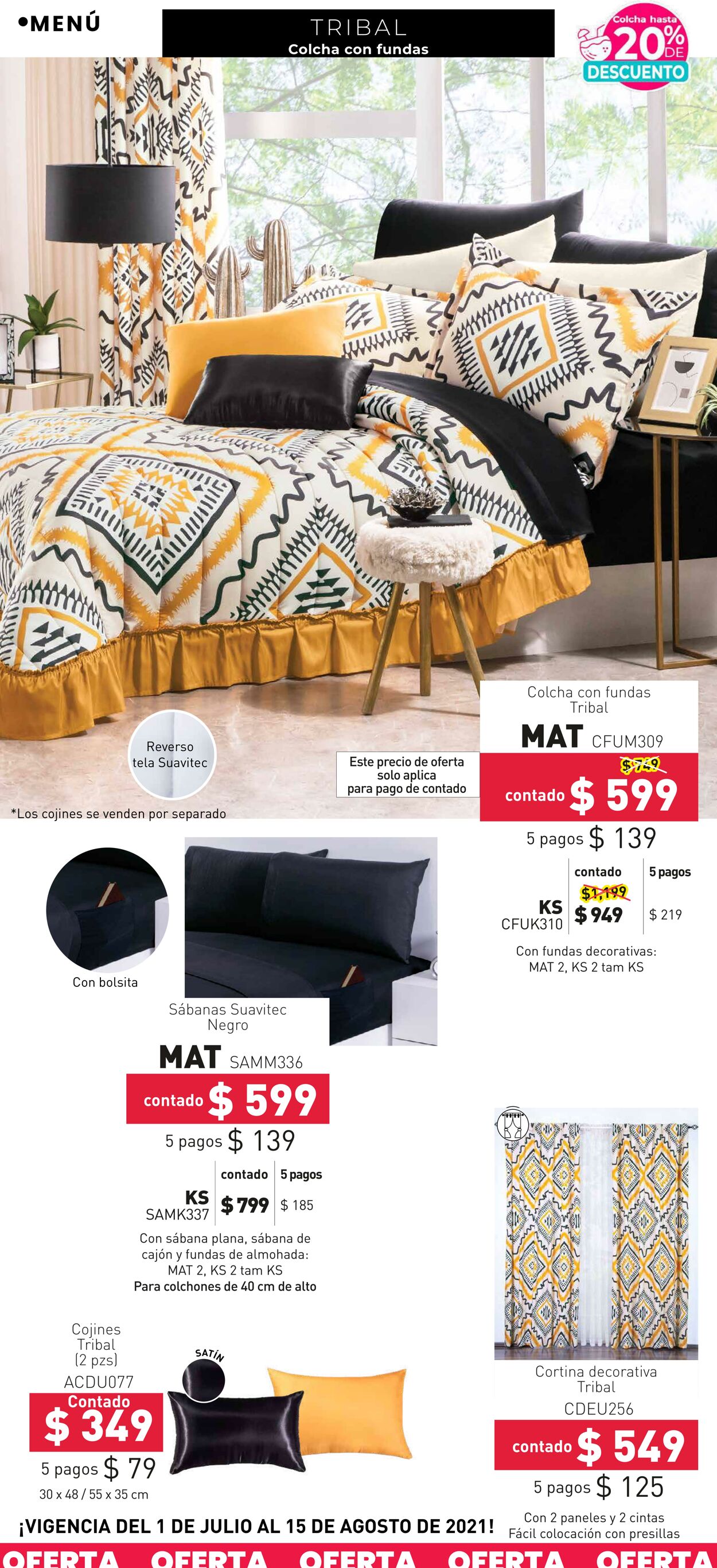 Catálogo Colchas Concord 01.07.2021 - 15.08.2021