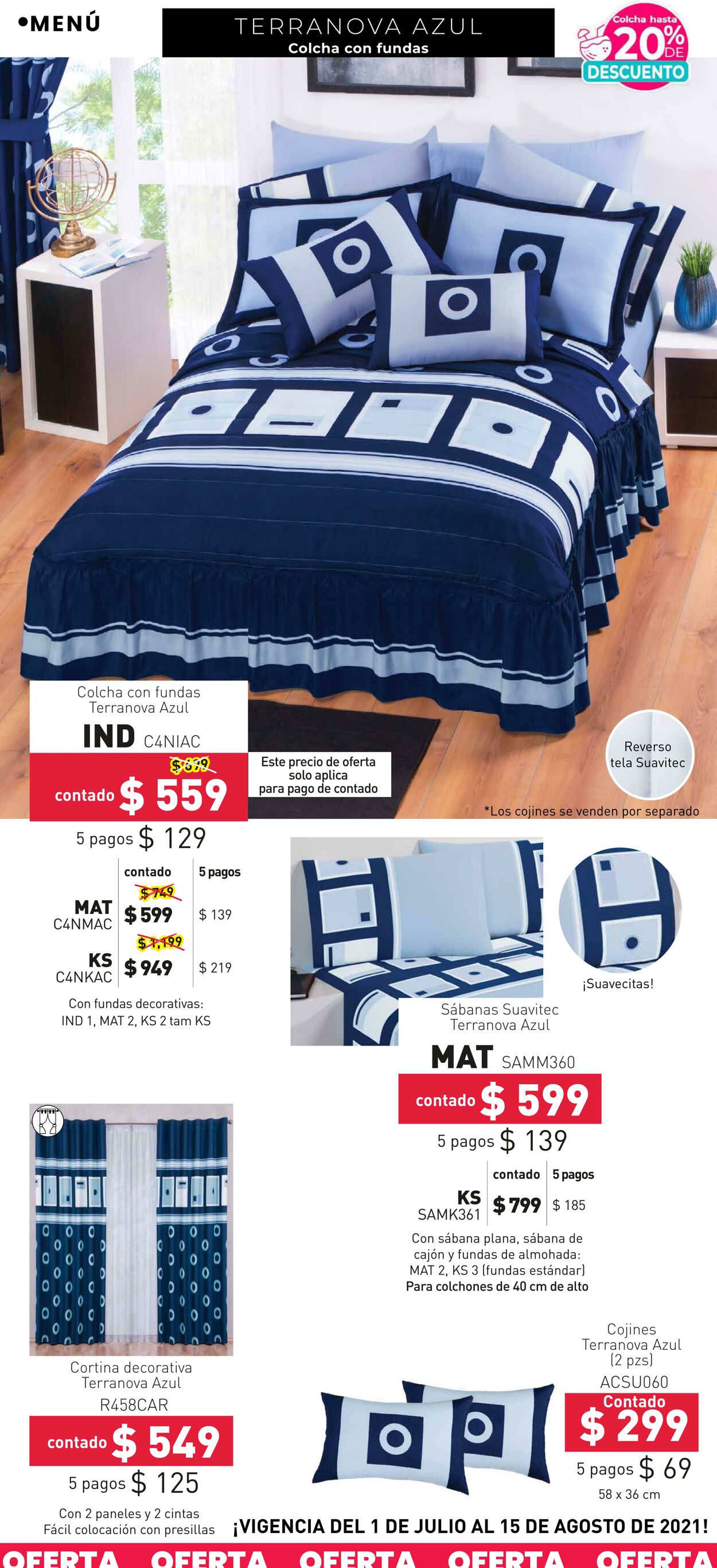 Catálogo Colchas Concord 01.07.2021 - 15.08.2021