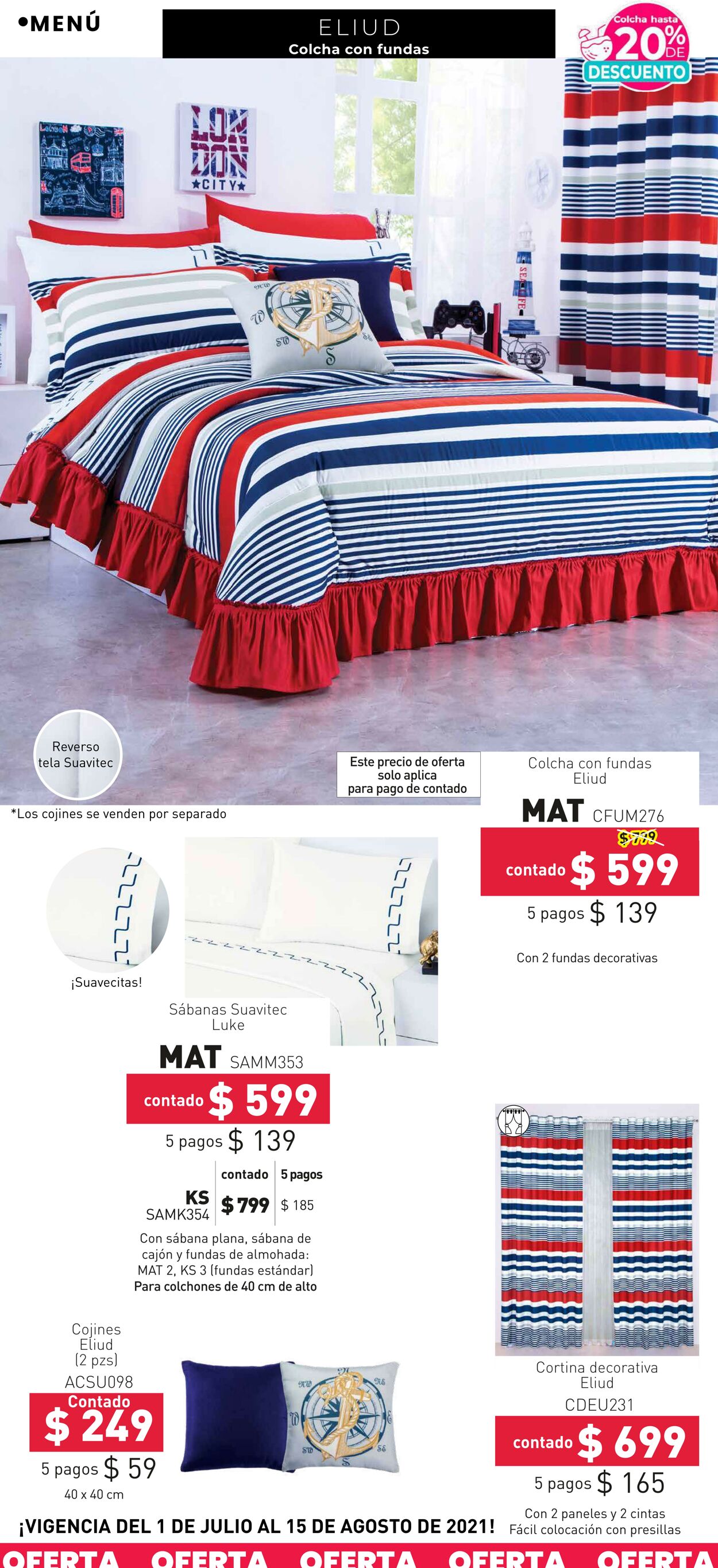 Catálogo Colchas Concord 01.07.2021 - 15.08.2021