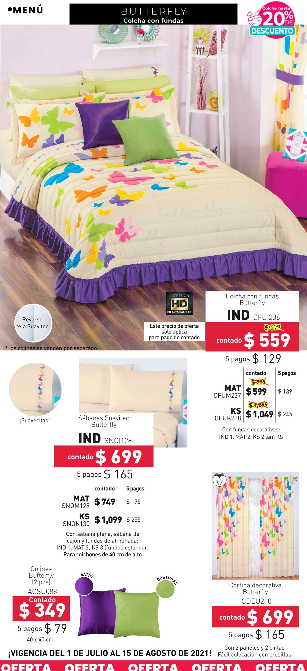 Catálogo Colchas Concord 01.07.2021 - 15.08.2021