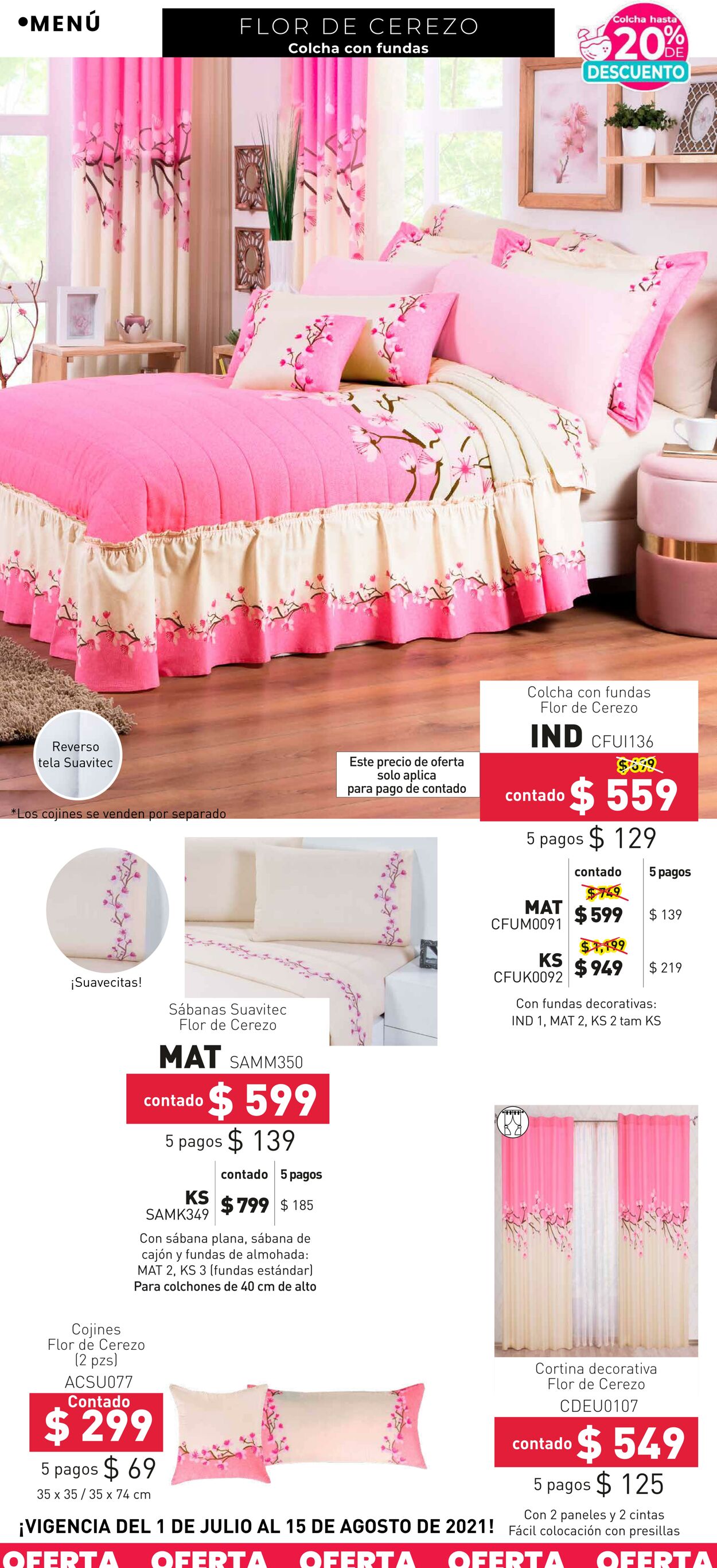 Catálogo Colchas Concord 01.07.2021 - 15.08.2021