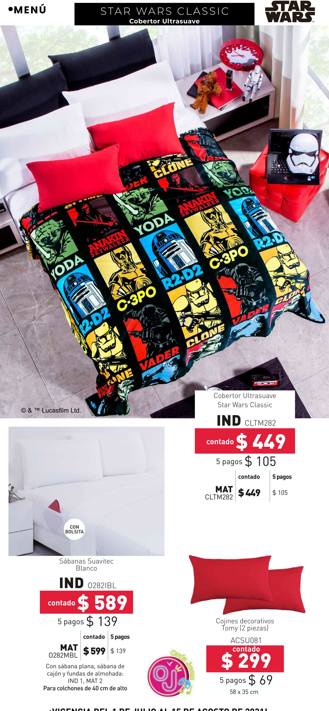 Catálogo Colchas Concord 01.07.2021 - 15.08.2021