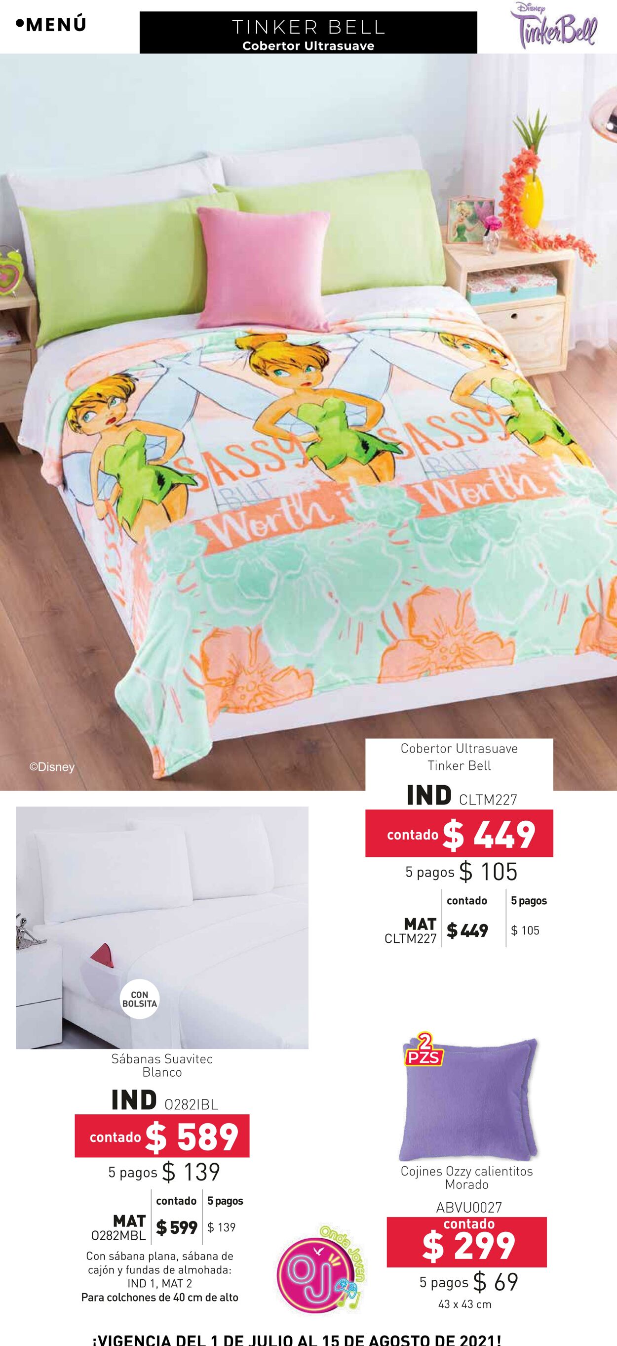 Catálogo Colchas Concord 01.07.2021 - 15.08.2021