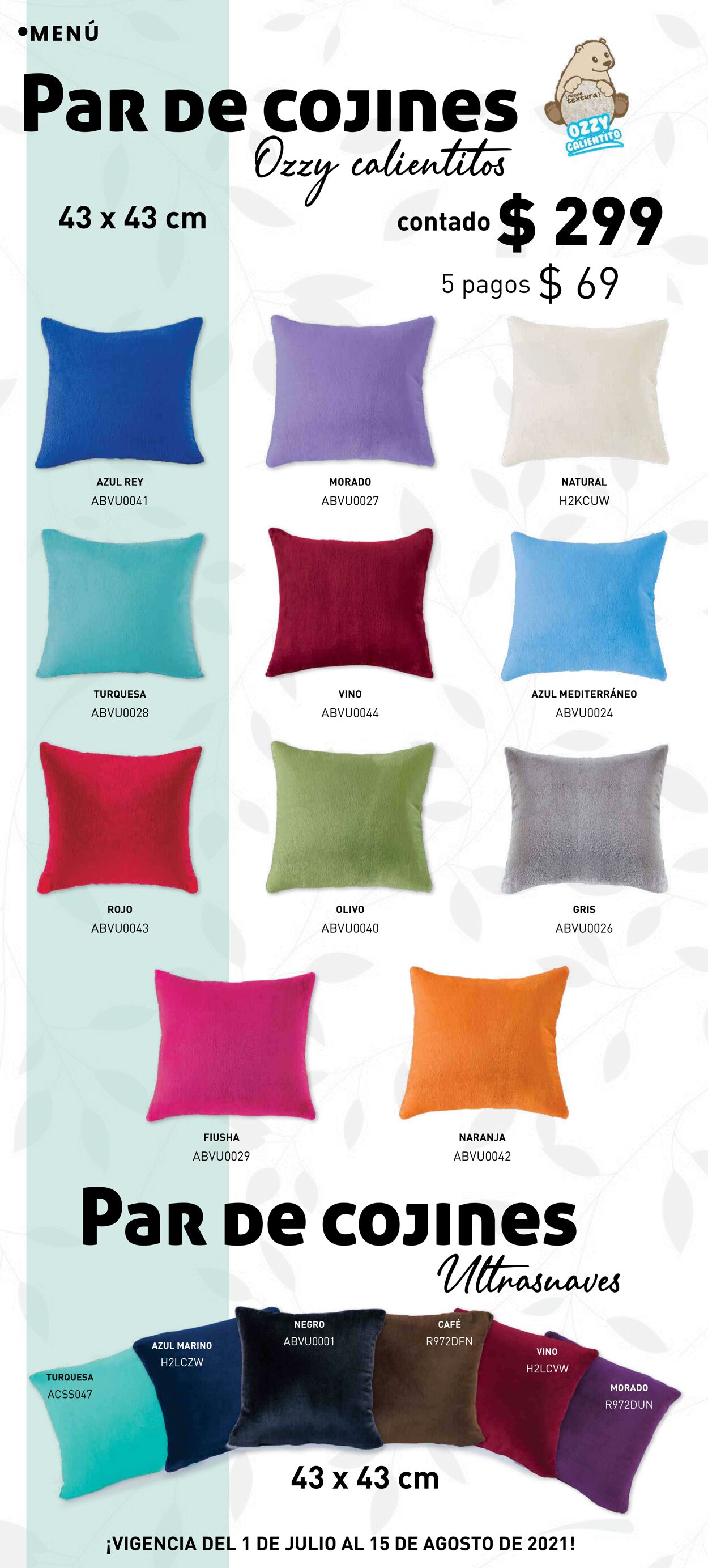 Catálogo Colchas Concord 01.07.2021 - 15.08.2021