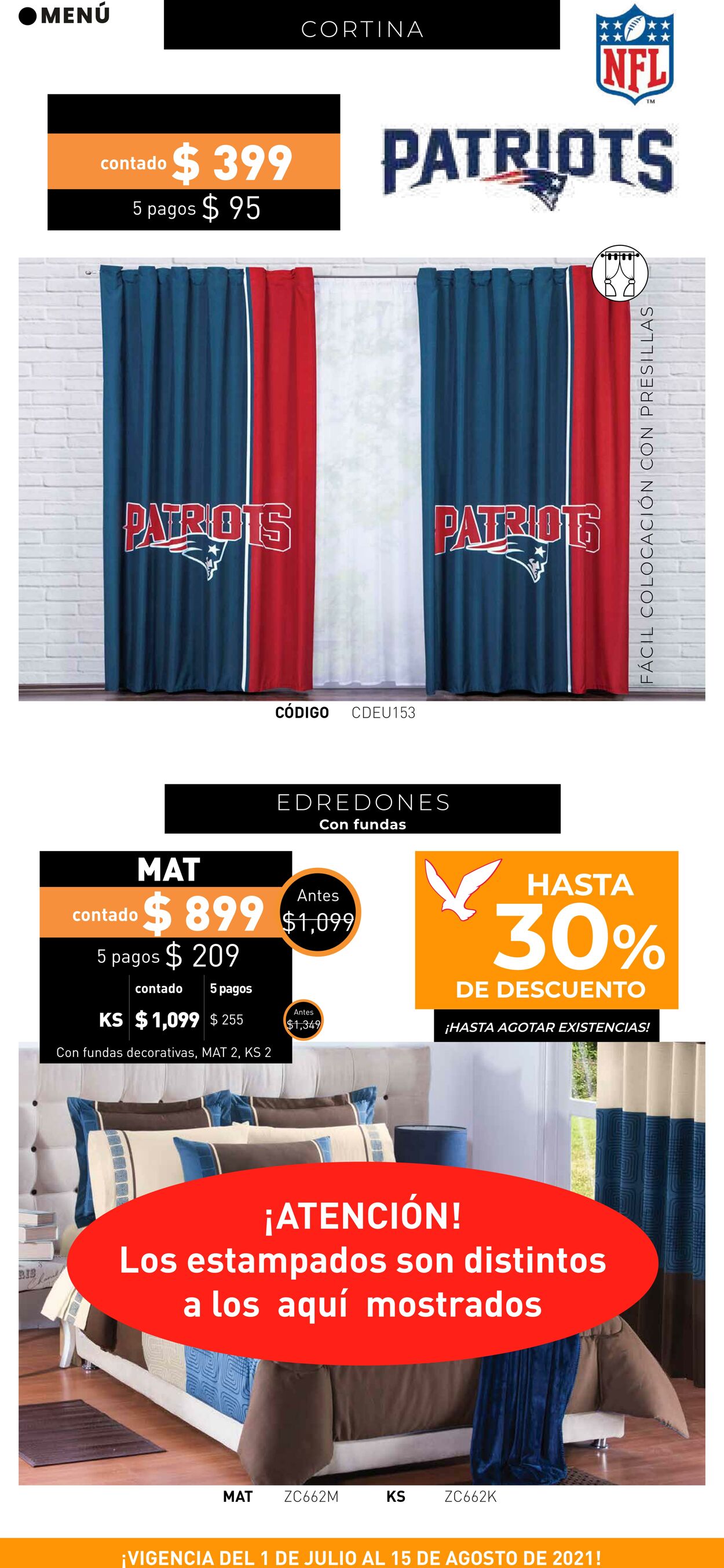 Catálogo Colchas Concord 01.07.2021 - 15.08.2021