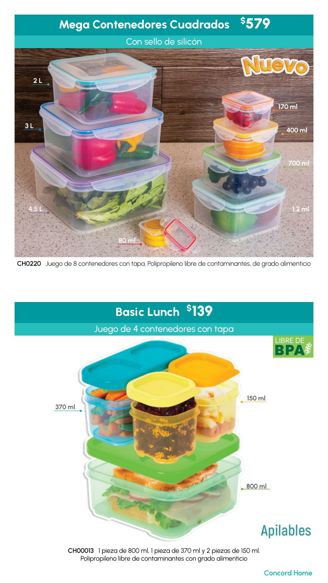 Catálogo Colchas Concord 2 mar., 2023