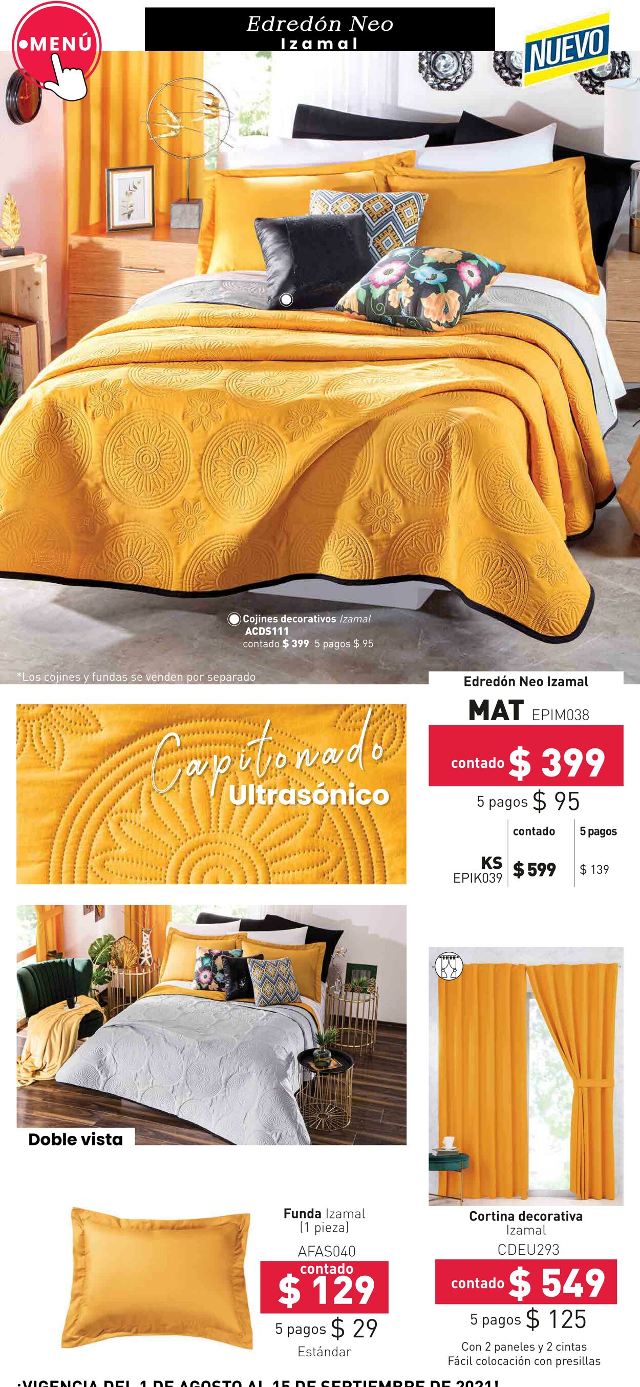 Catálogo Colchas Concord 01.08.2021 - 15.09.2021