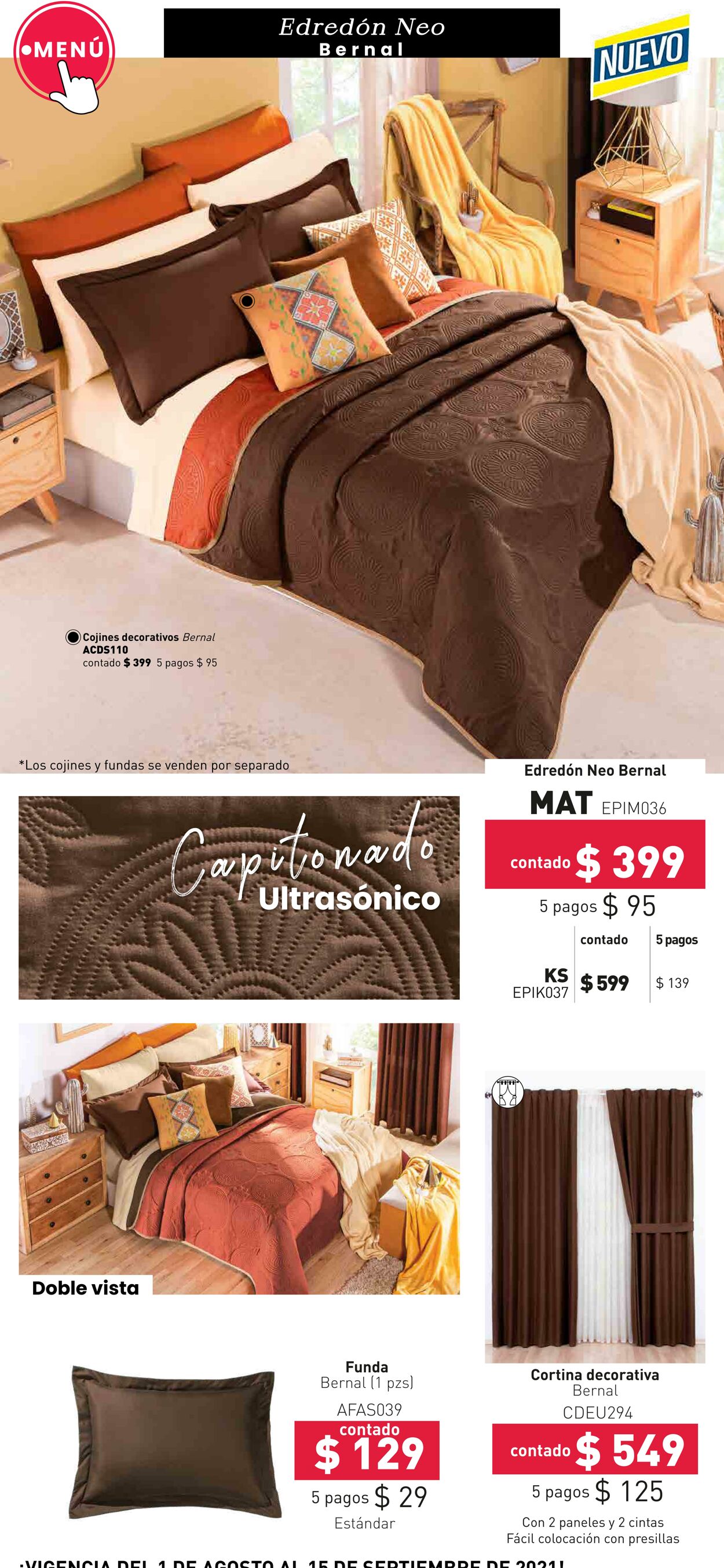 Catálogo Colchas Concord 01.08.2021 - 15.09.2021