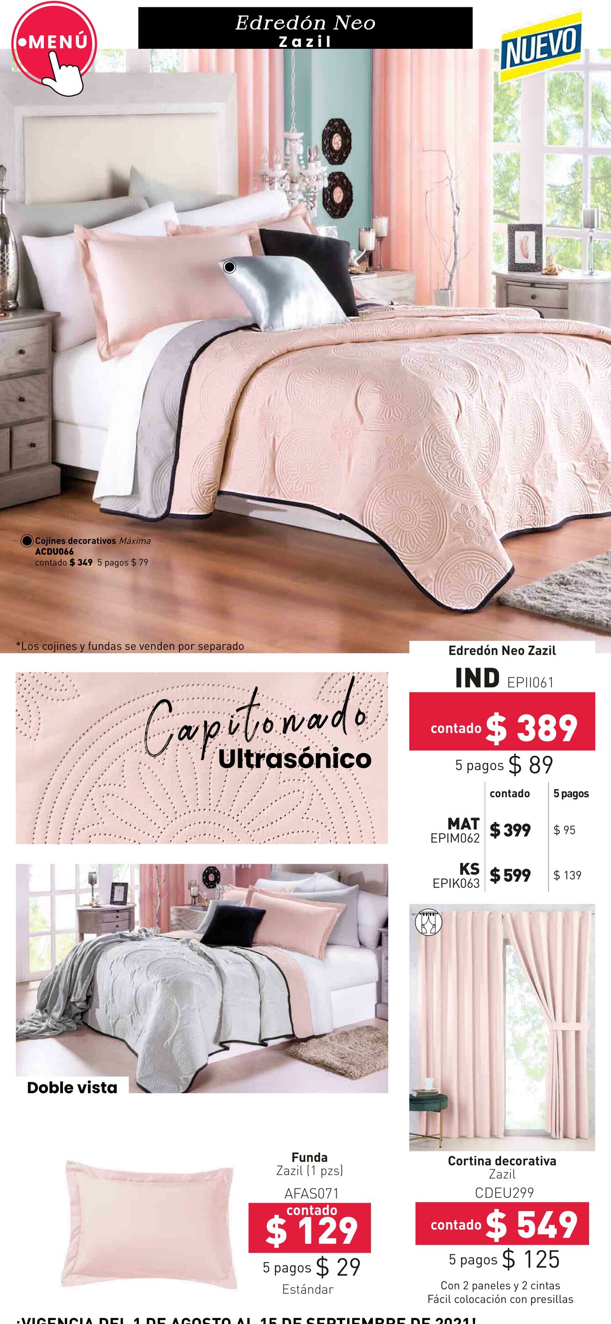 Catálogo Colchas Concord 01.08.2021 - 15.09.2021