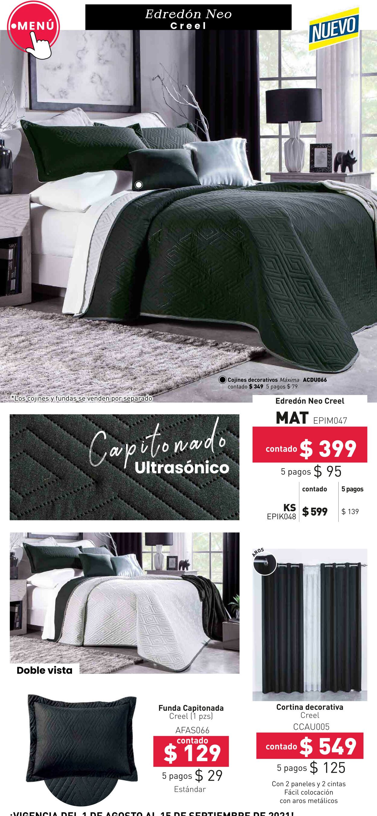 Catálogo Colchas Concord 01.08.2021 - 15.09.2021