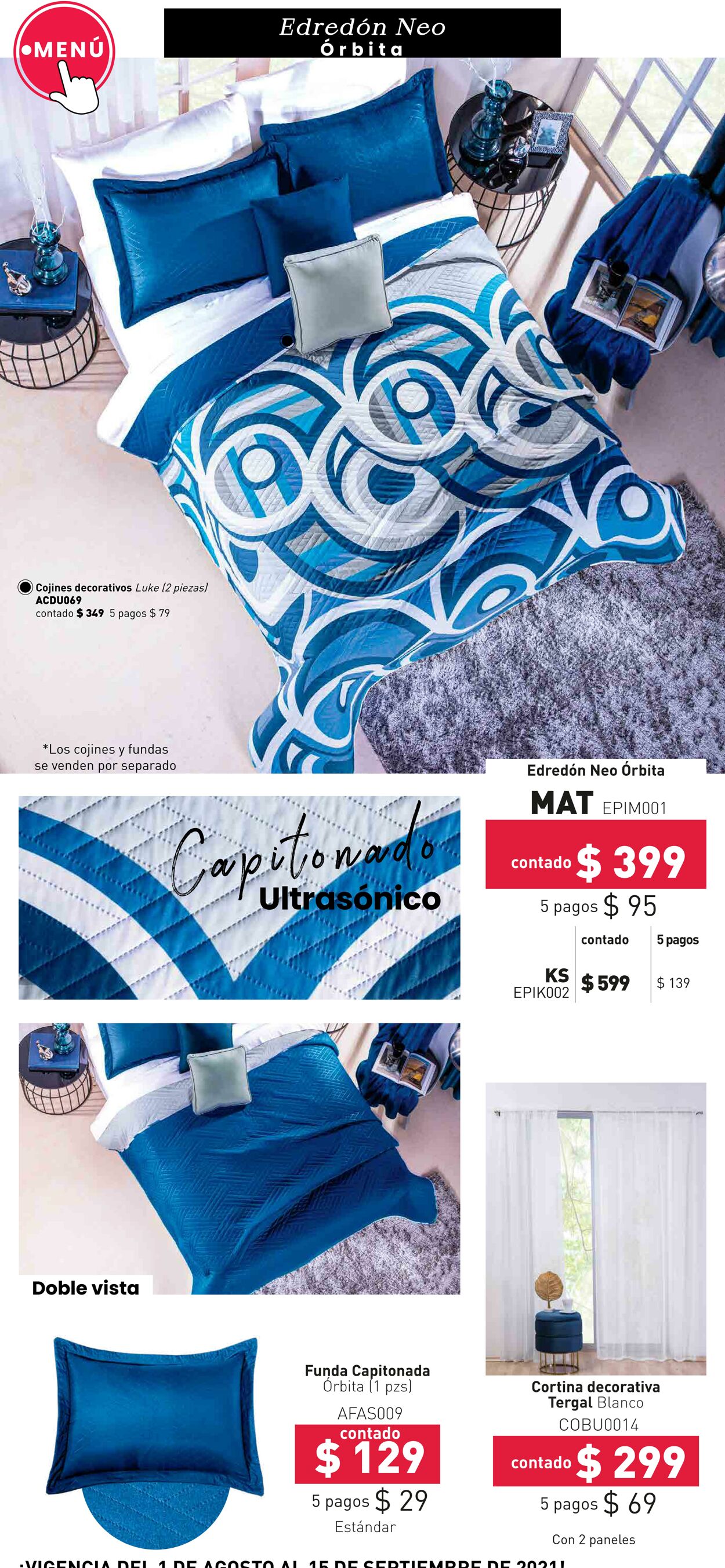 Catálogo Colchas Concord 01.08.2021 - 15.09.2021