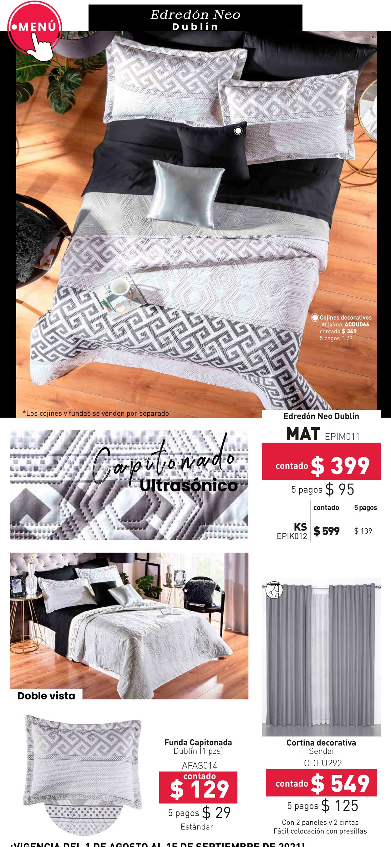 Catálogo Colchas Concord 01.08.2021 - 15.09.2021