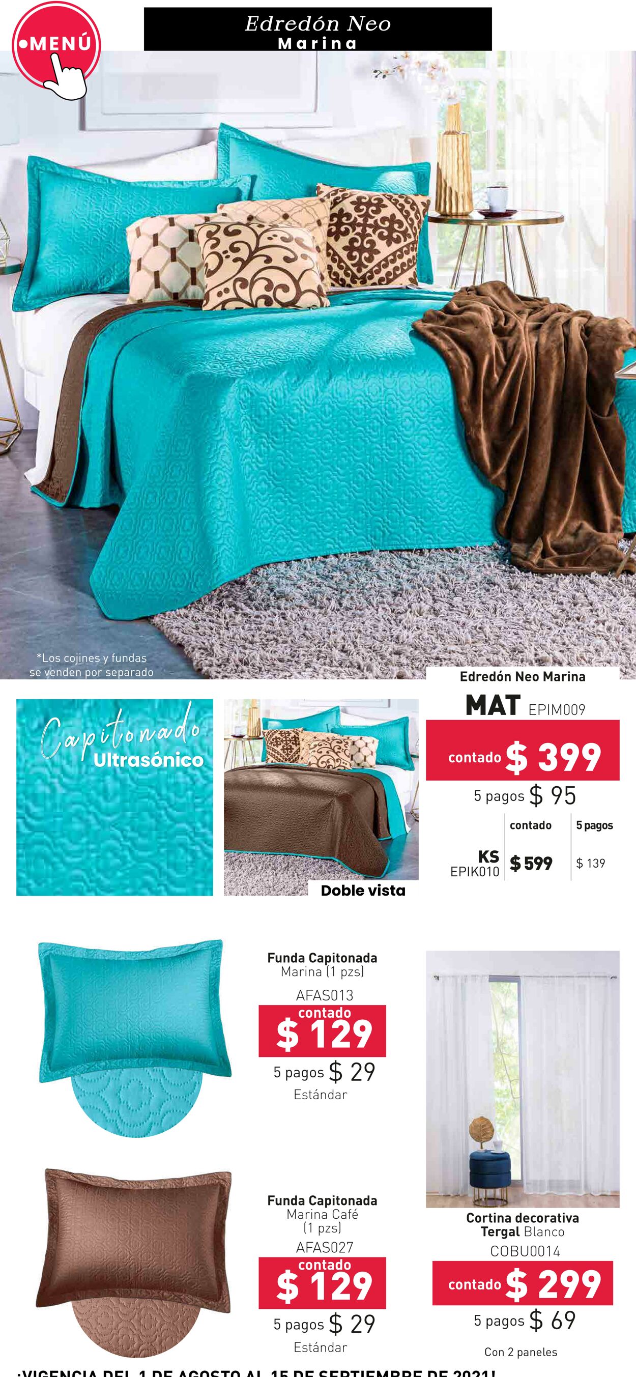 Catálogo Colchas Concord 01.08.2021 - 15.09.2021