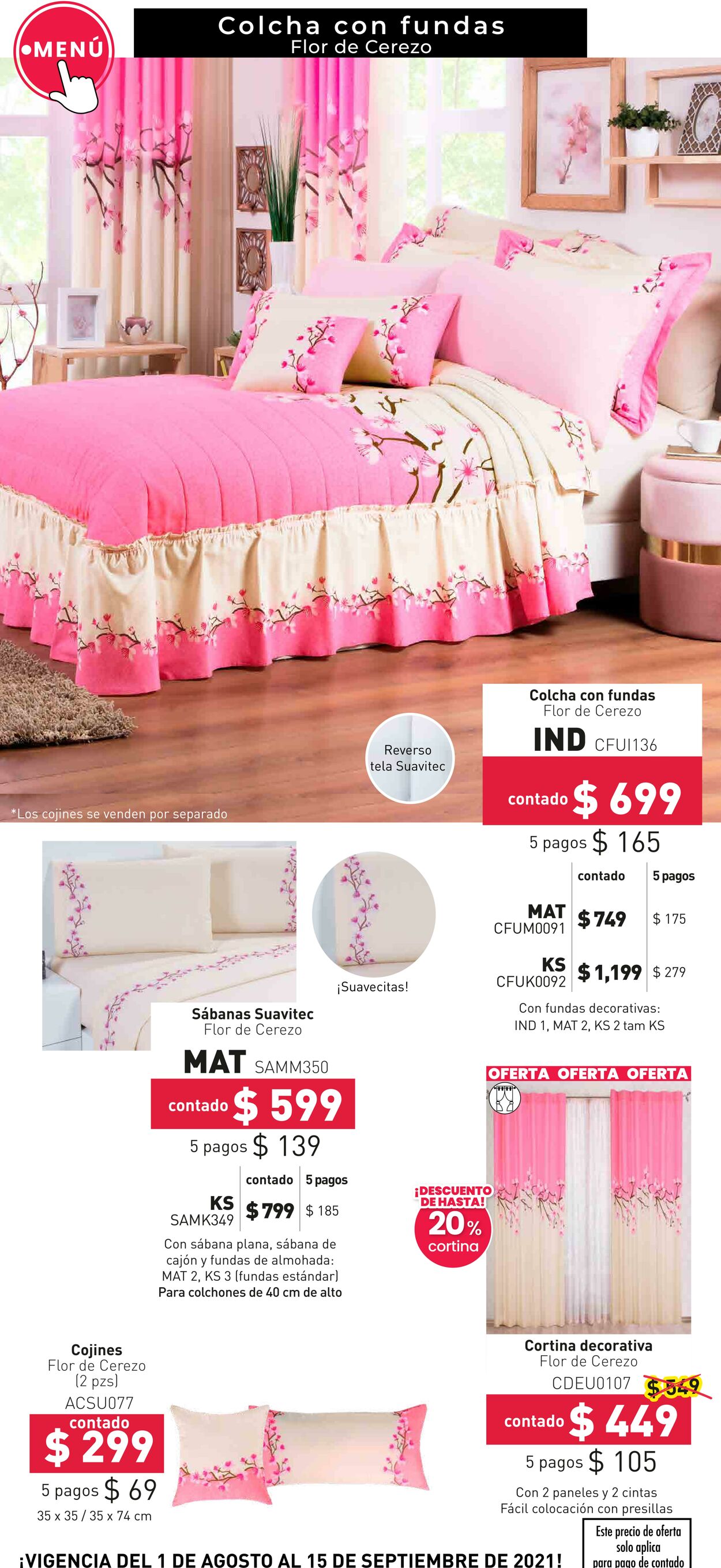 Catálogo Colchas Concord 01.08.2021 - 15.09.2021