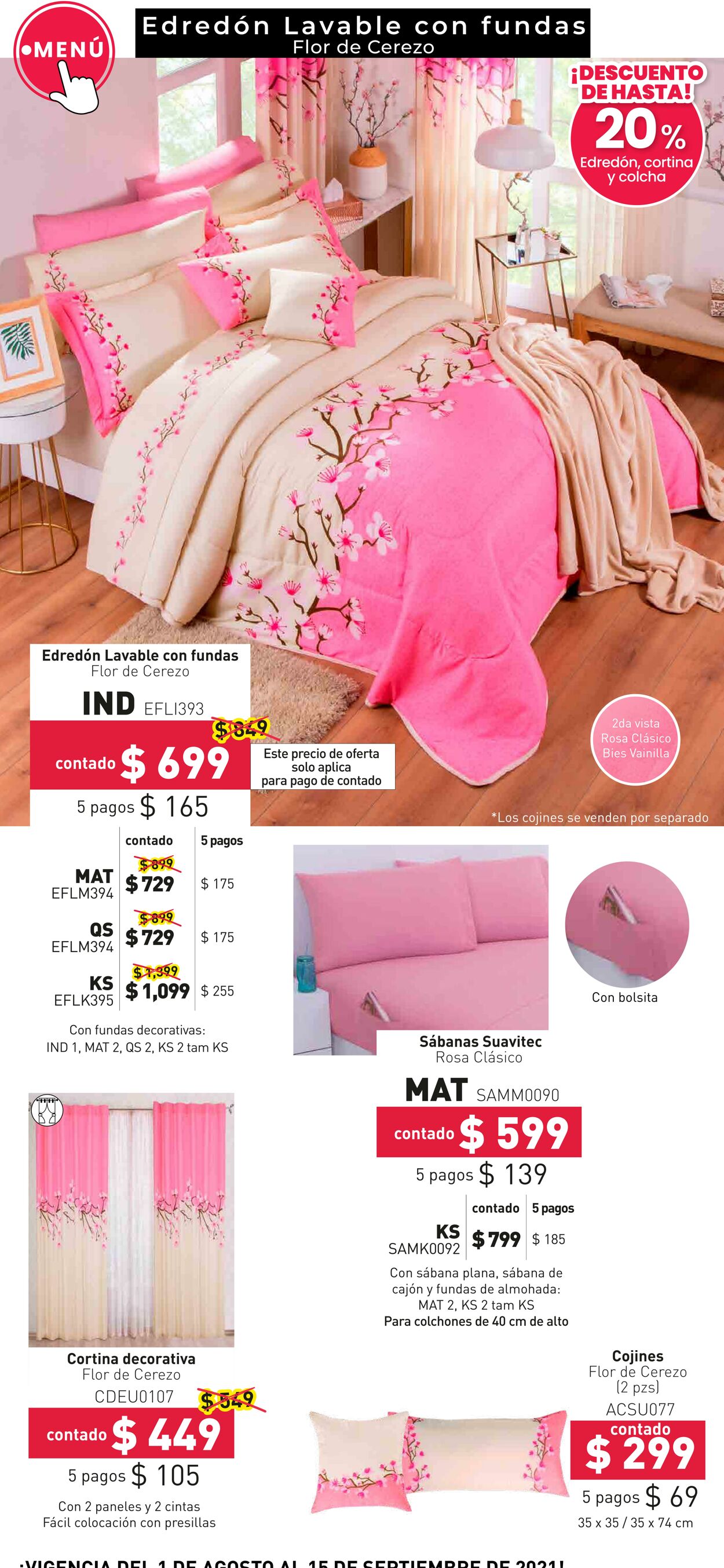 Catálogo Colchas Concord 01.08.2021 - 15.09.2021