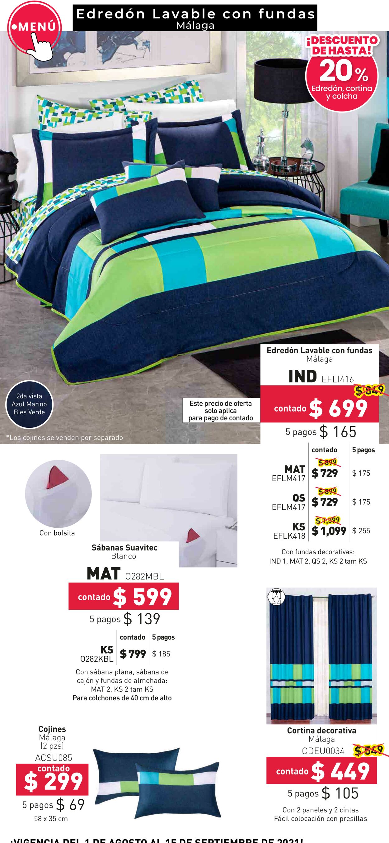 Catálogo Colchas Concord 01.08.2021 - 15.09.2021