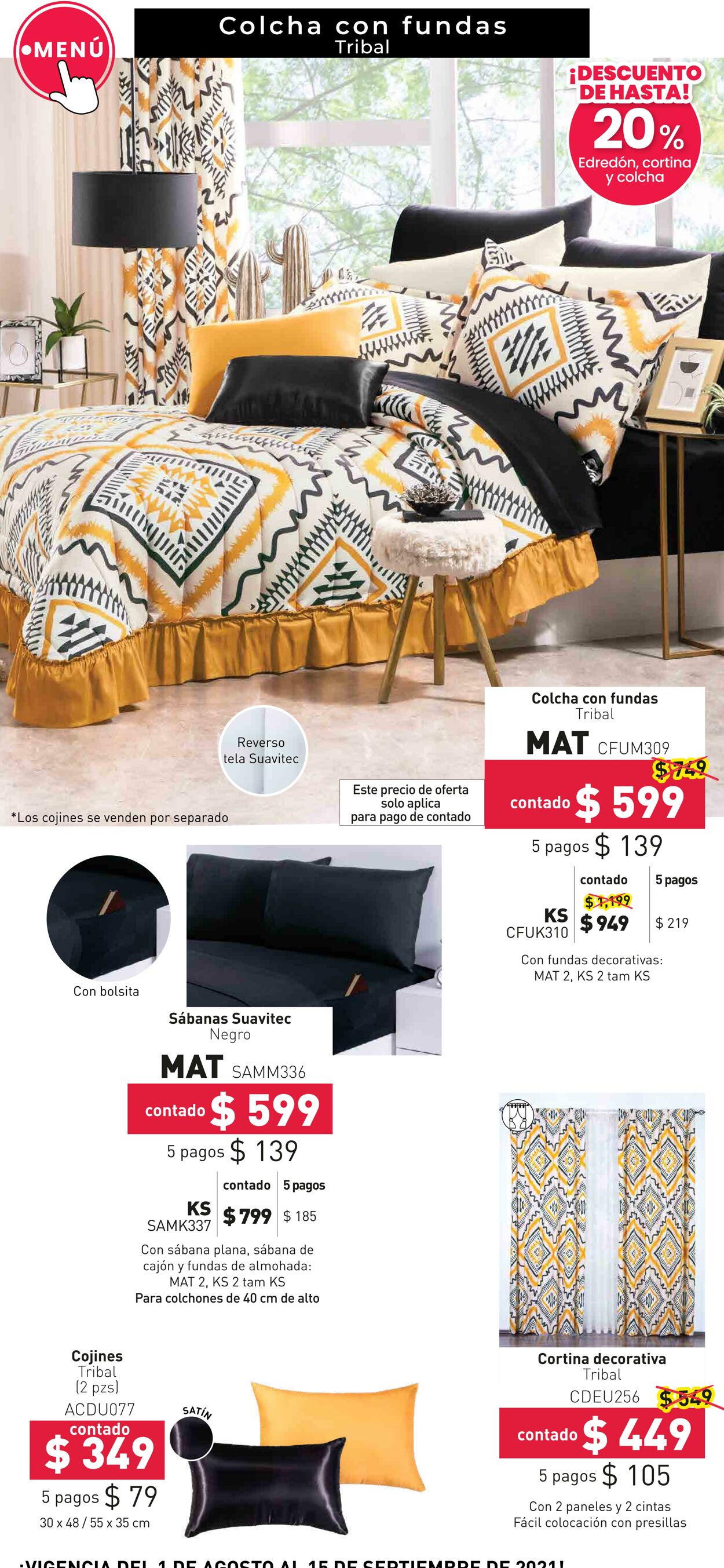 Catálogo Colchas Concord 01.08.2021 - 15.09.2021