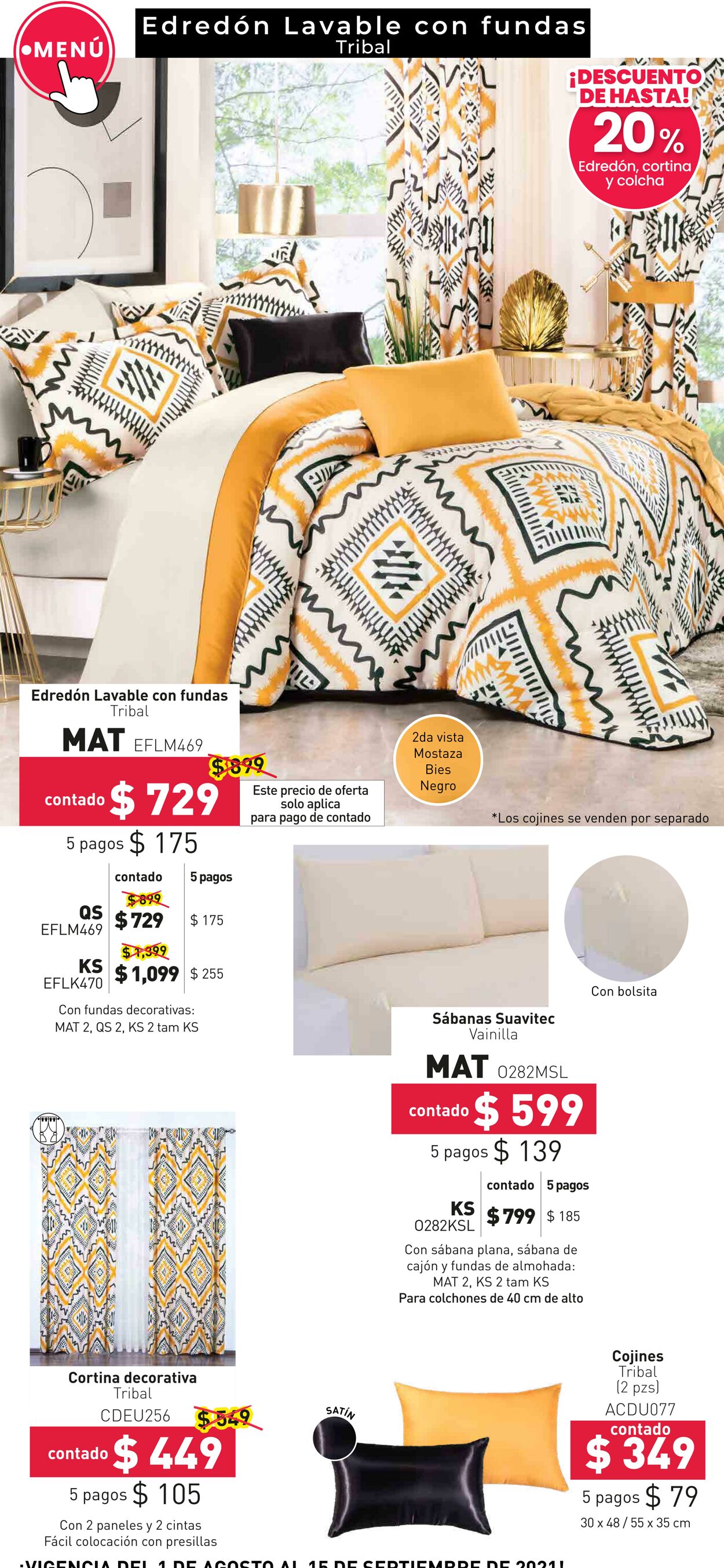 Catálogo Colchas Concord 01.08.2021 - 15.09.2021