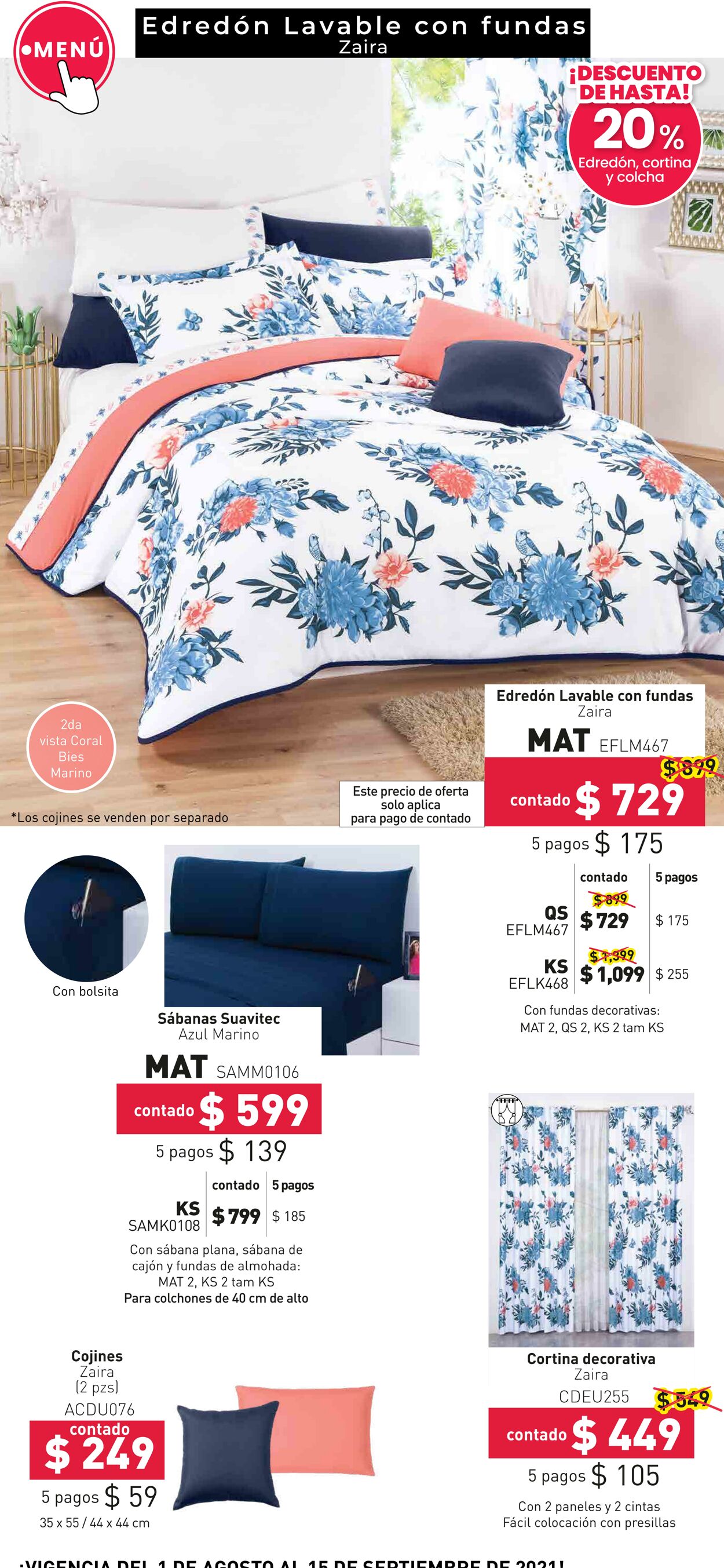 Catálogo Colchas Concord 01.08.2021 - 15.09.2021