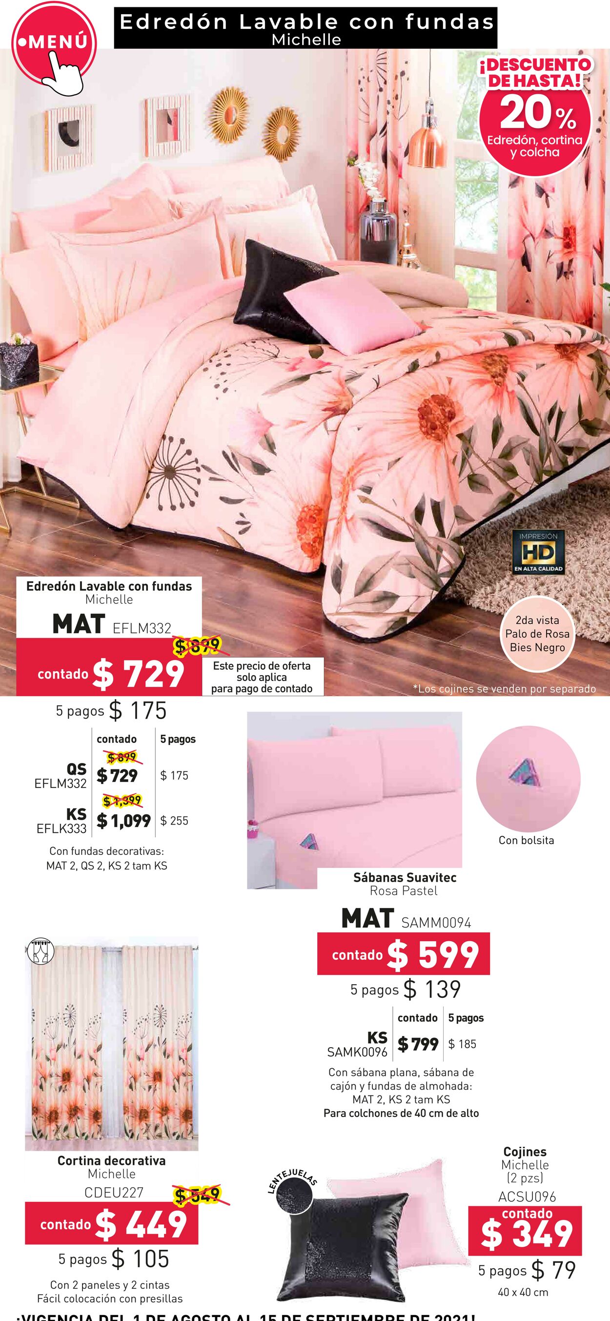 Catálogo Colchas Concord 01.08.2021 - 15.09.2021