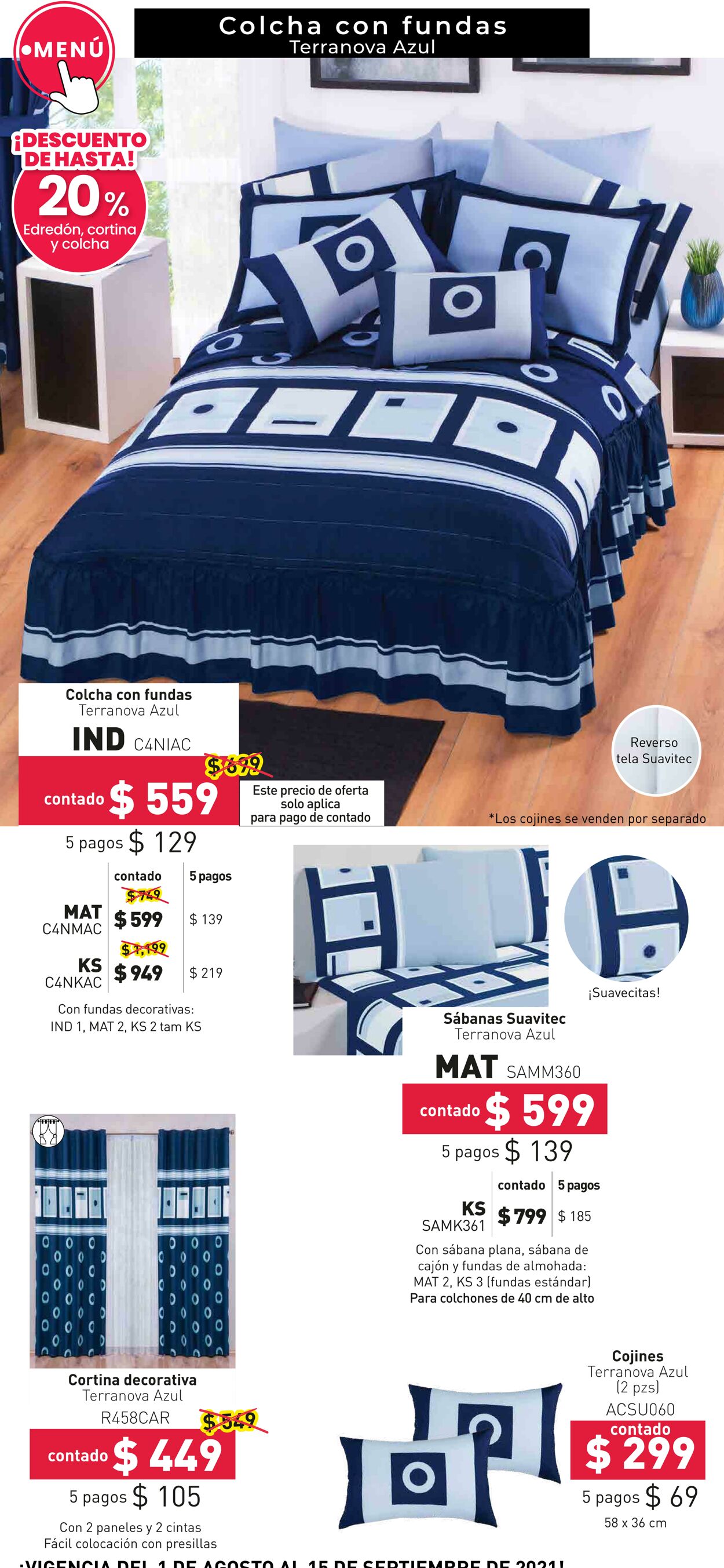 Catálogo Colchas Concord 01.08.2021 - 15.09.2021