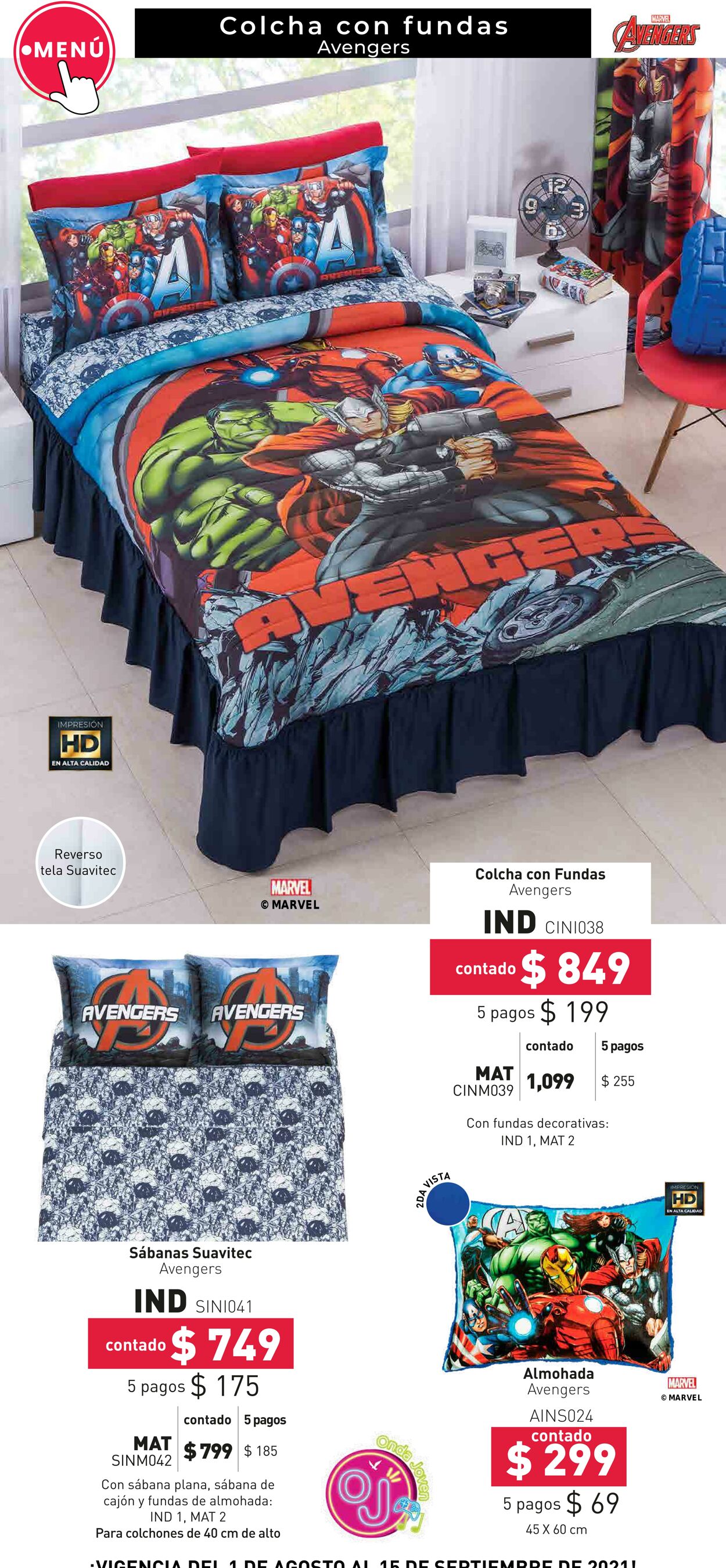 Catálogo Colchas Concord 01.08.2021 - 15.09.2021