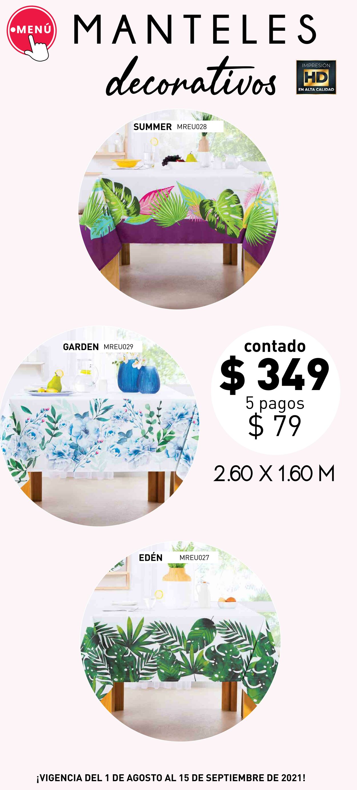 Catálogo Colchas Concord 01.08.2021 - 15.09.2021