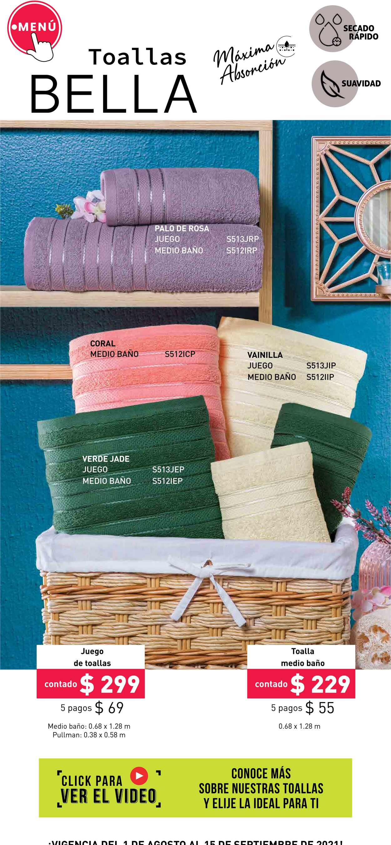 Catálogo Colchas Concord 01.08.2021 - 15.09.2021