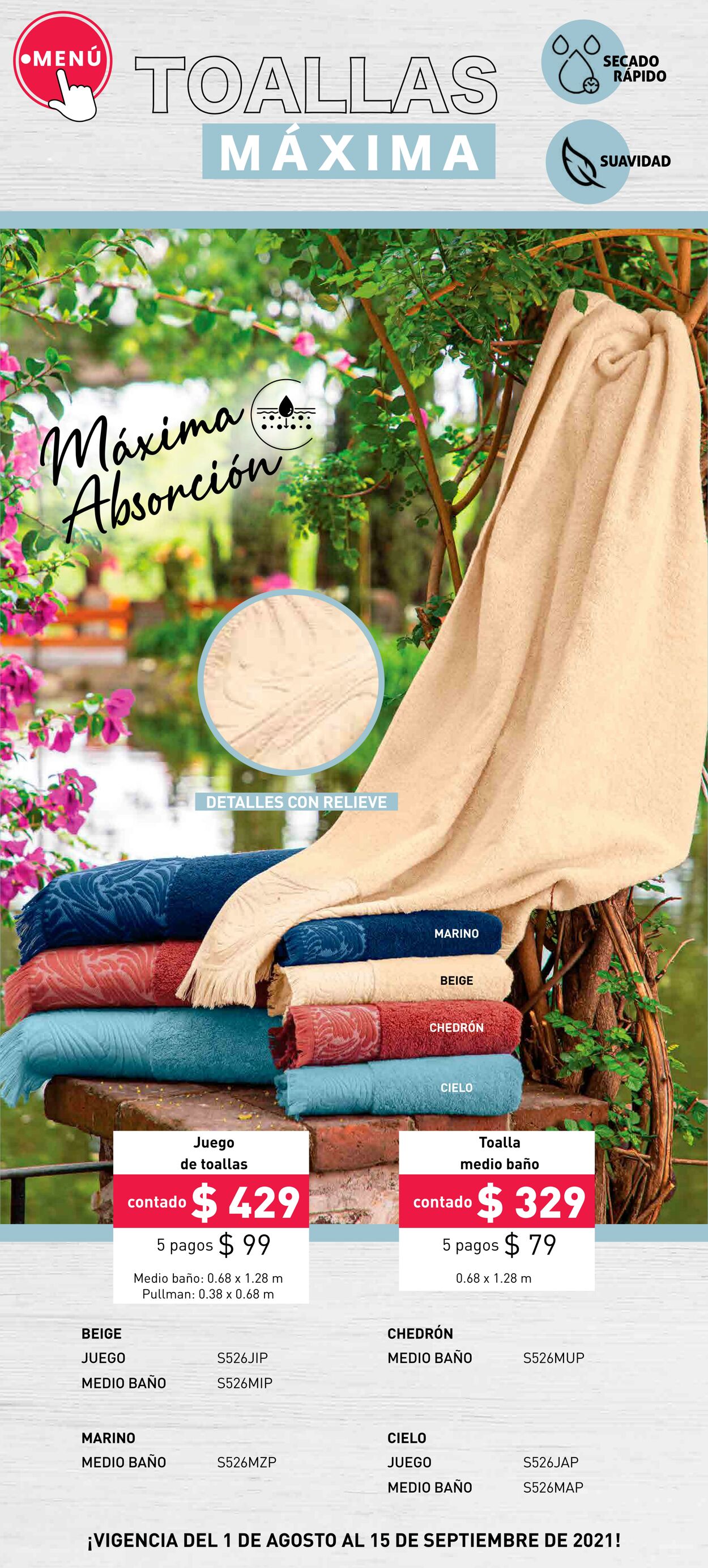 Catálogo Colchas Concord 01.08.2021 - 15.09.2021