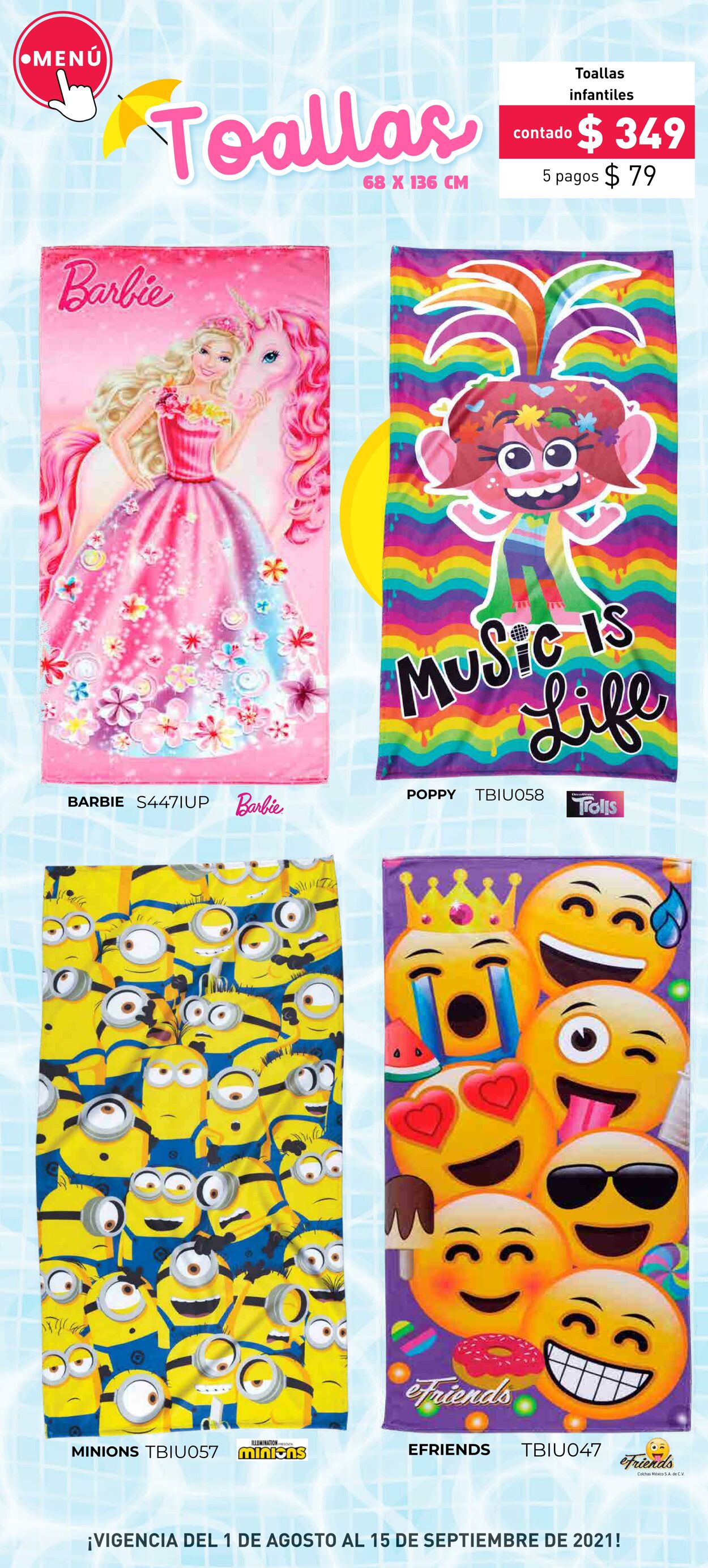 Catálogo Colchas Concord 01.08.2021 - 15.09.2021