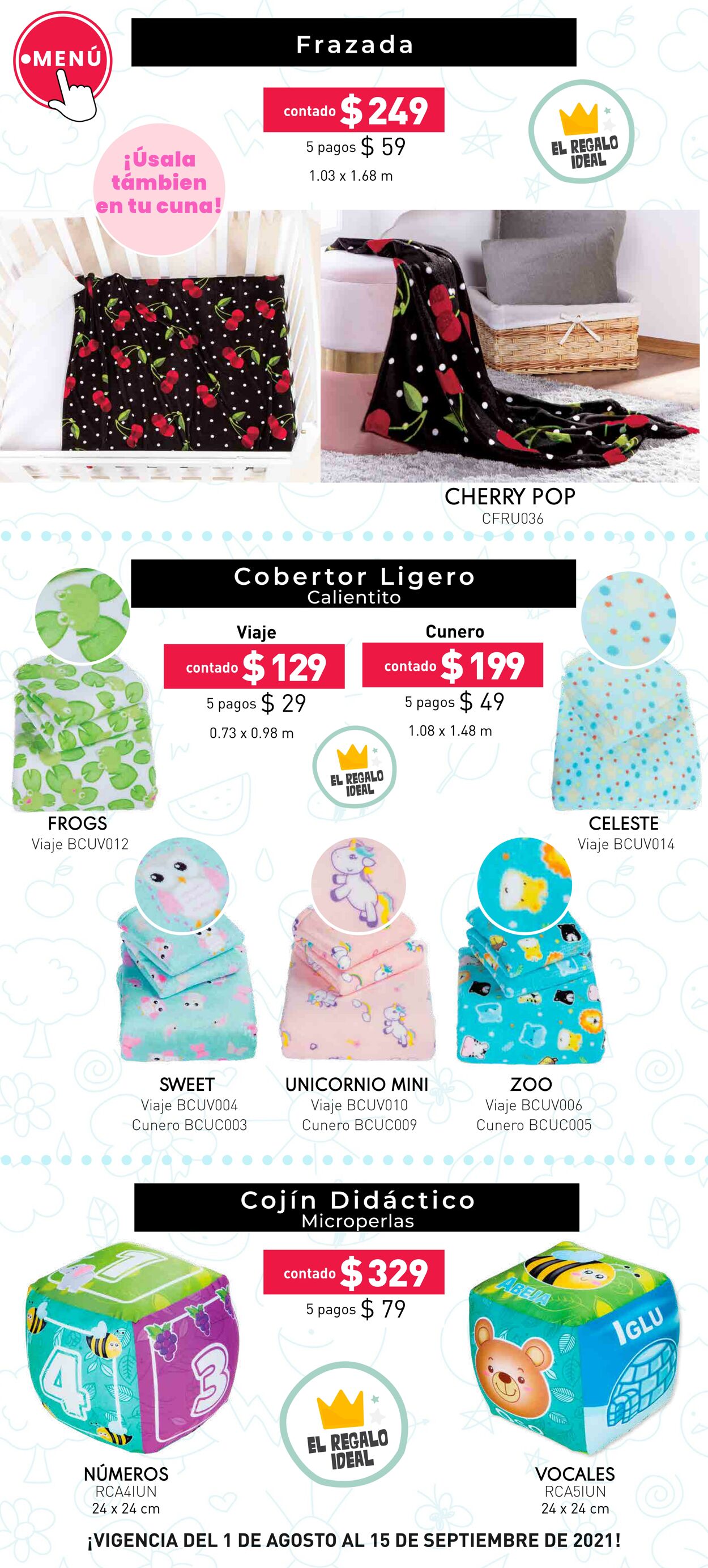 Catálogo Colchas Concord 01.08.2021 - 15.09.2021