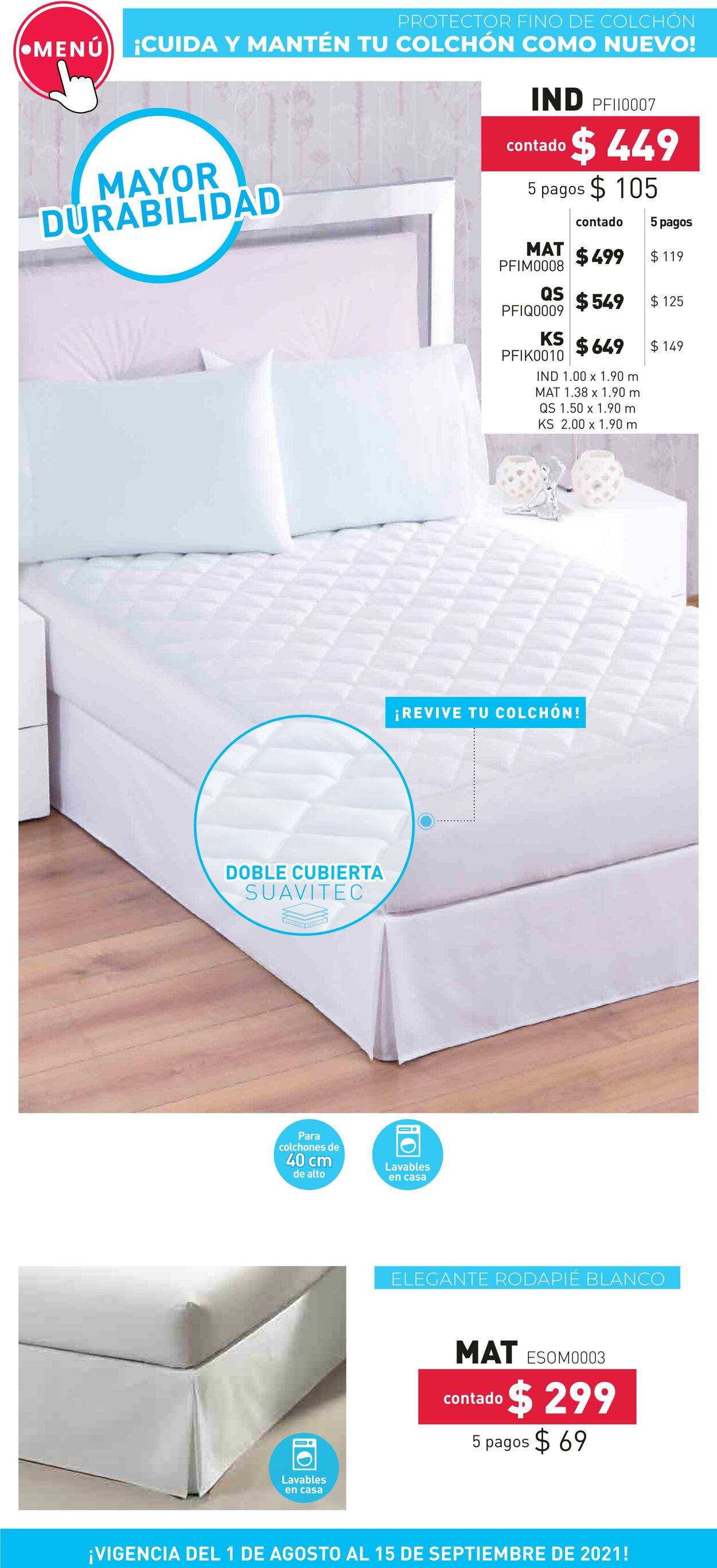 Catálogo Colchas Concord 01.08.2021 - 15.09.2021