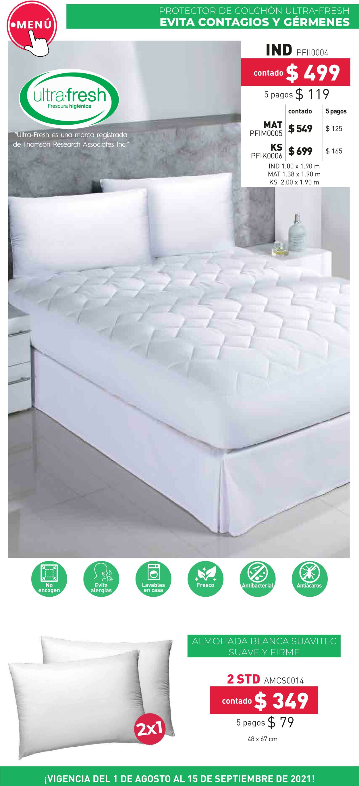 Catálogo Colchas Concord 01.08.2021 - 15.09.2021