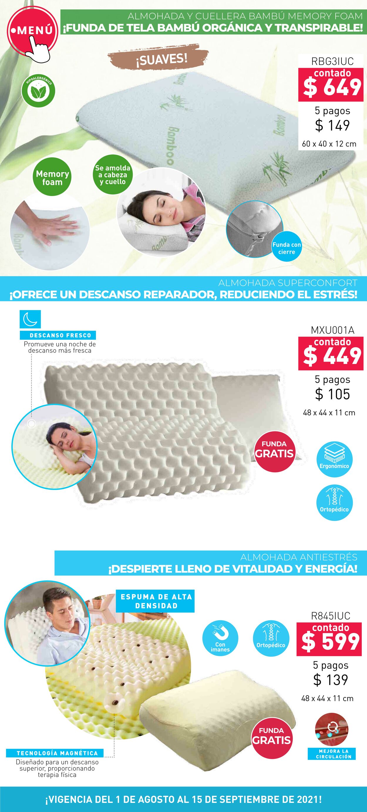 Catálogo Colchas Concord 01.08.2021 - 15.09.2021