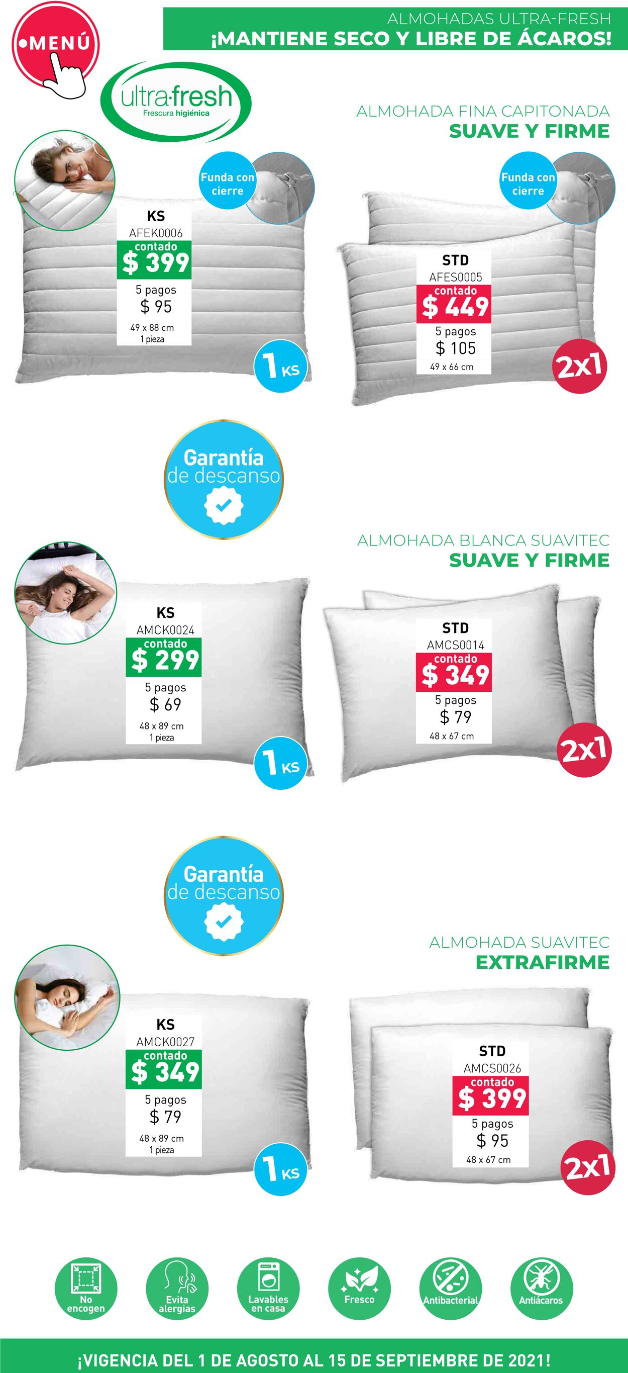 Catálogo Colchas Concord 01.08.2021 - 15.09.2021