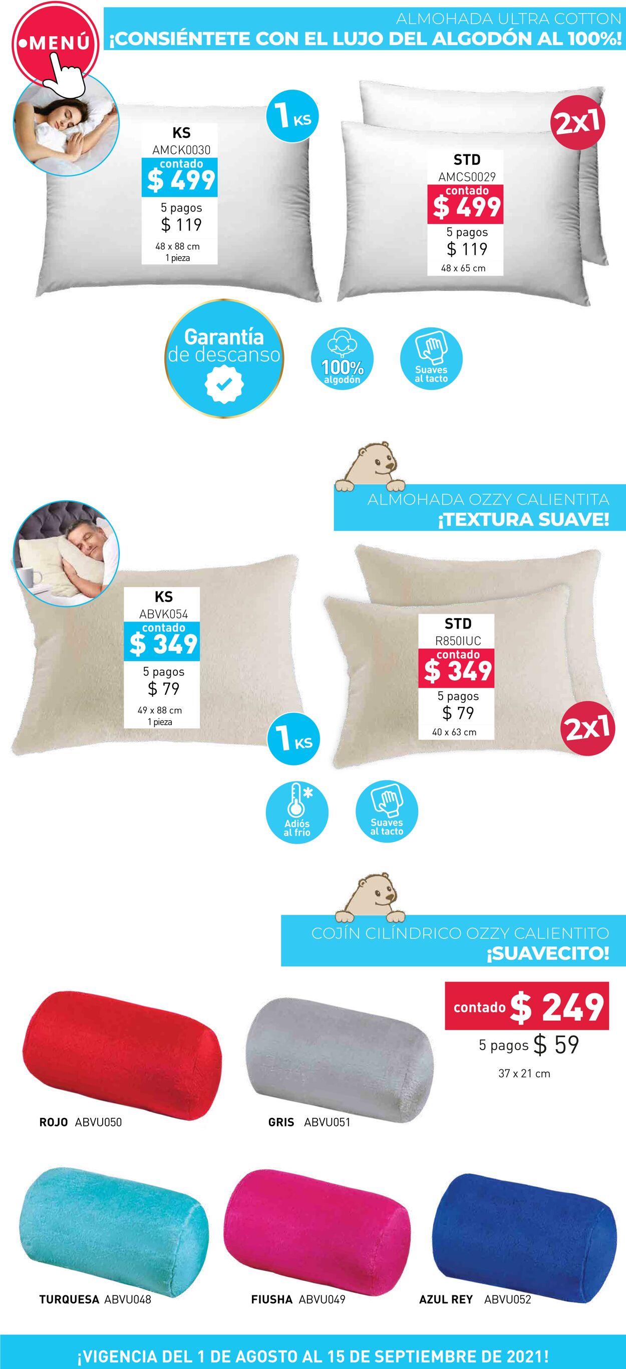 Catálogo Colchas Concord 01.08.2021 - 15.09.2021