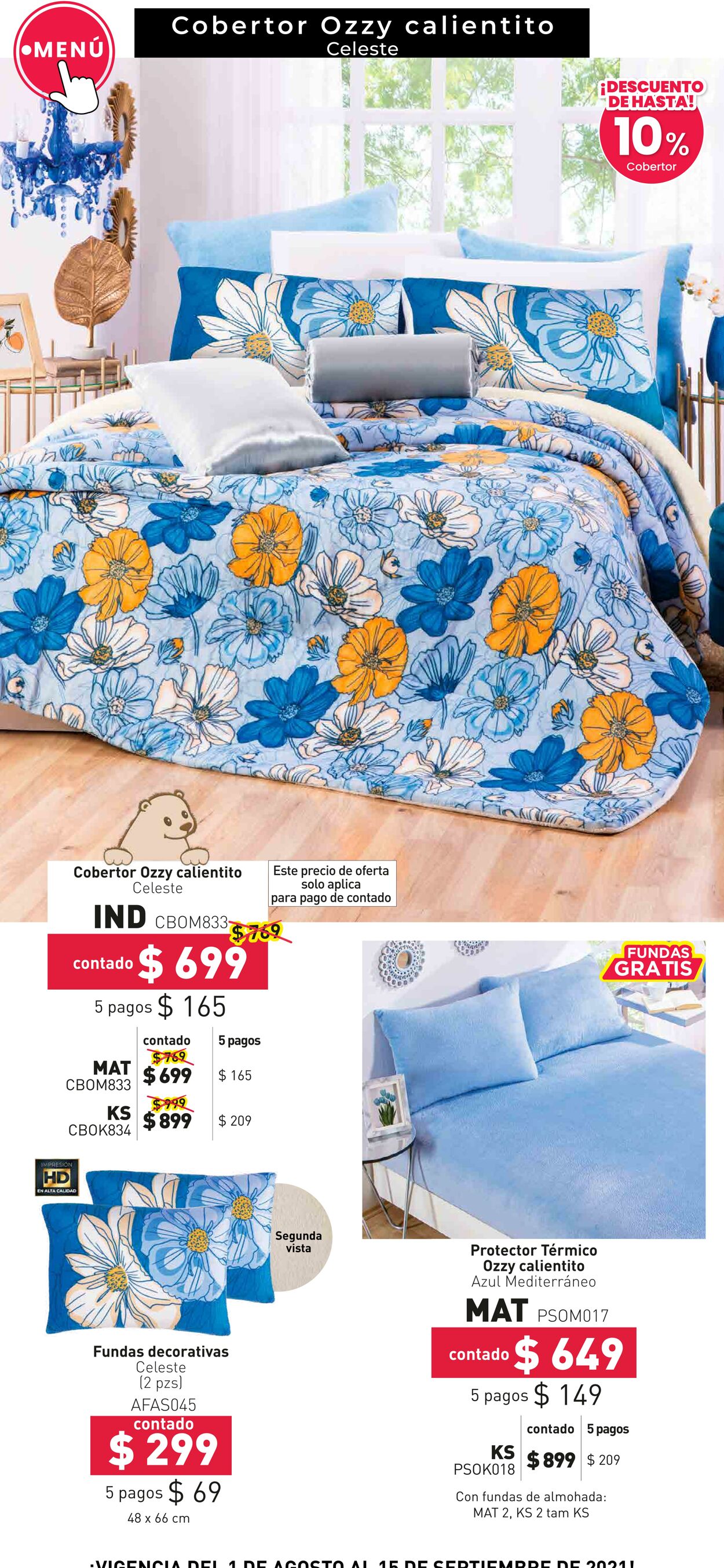 Catálogo Colchas Concord 01.08.2021 - 15.09.2021