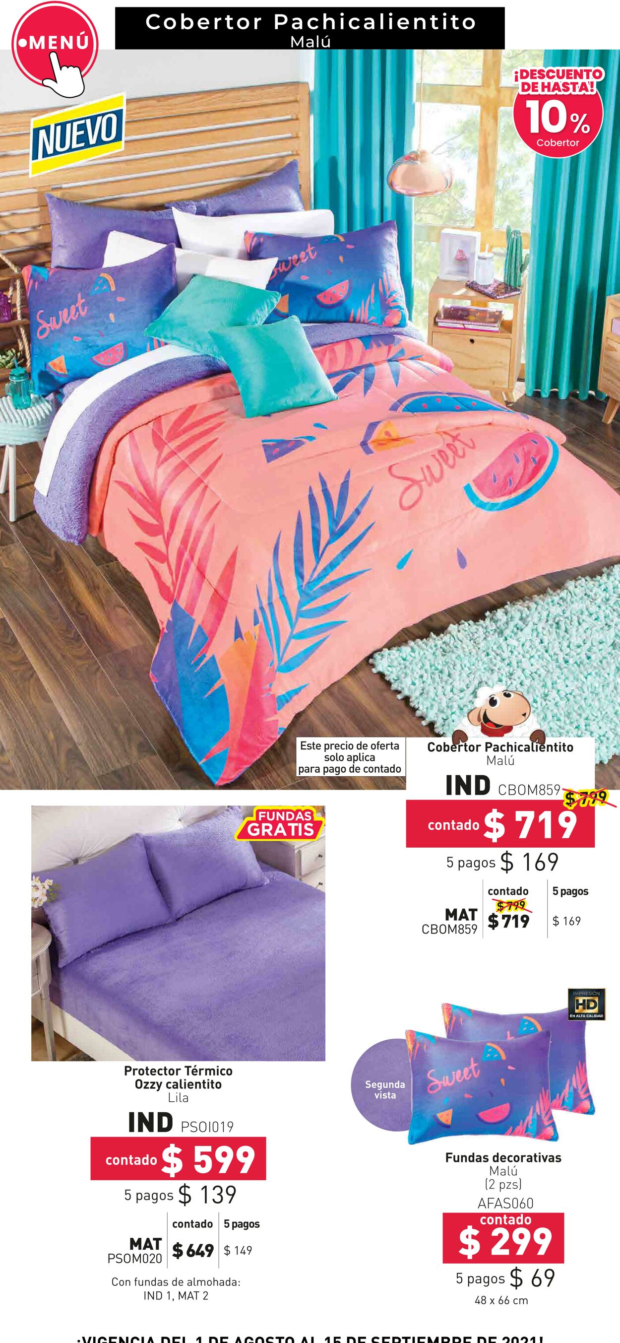 Catálogo Colchas Concord 01.08.2021 - 15.09.2021