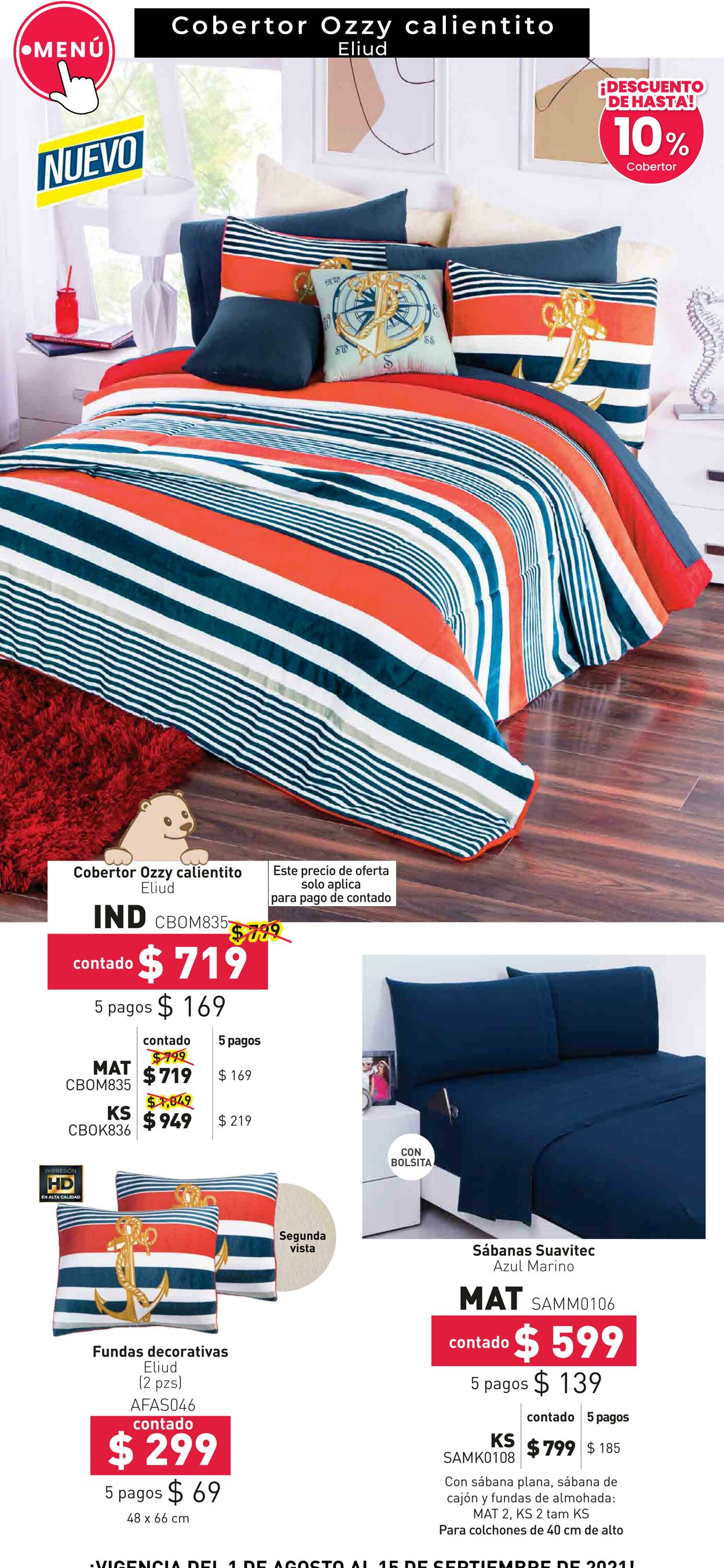 Catálogo Colchas Concord 01.08.2021 - 15.09.2021